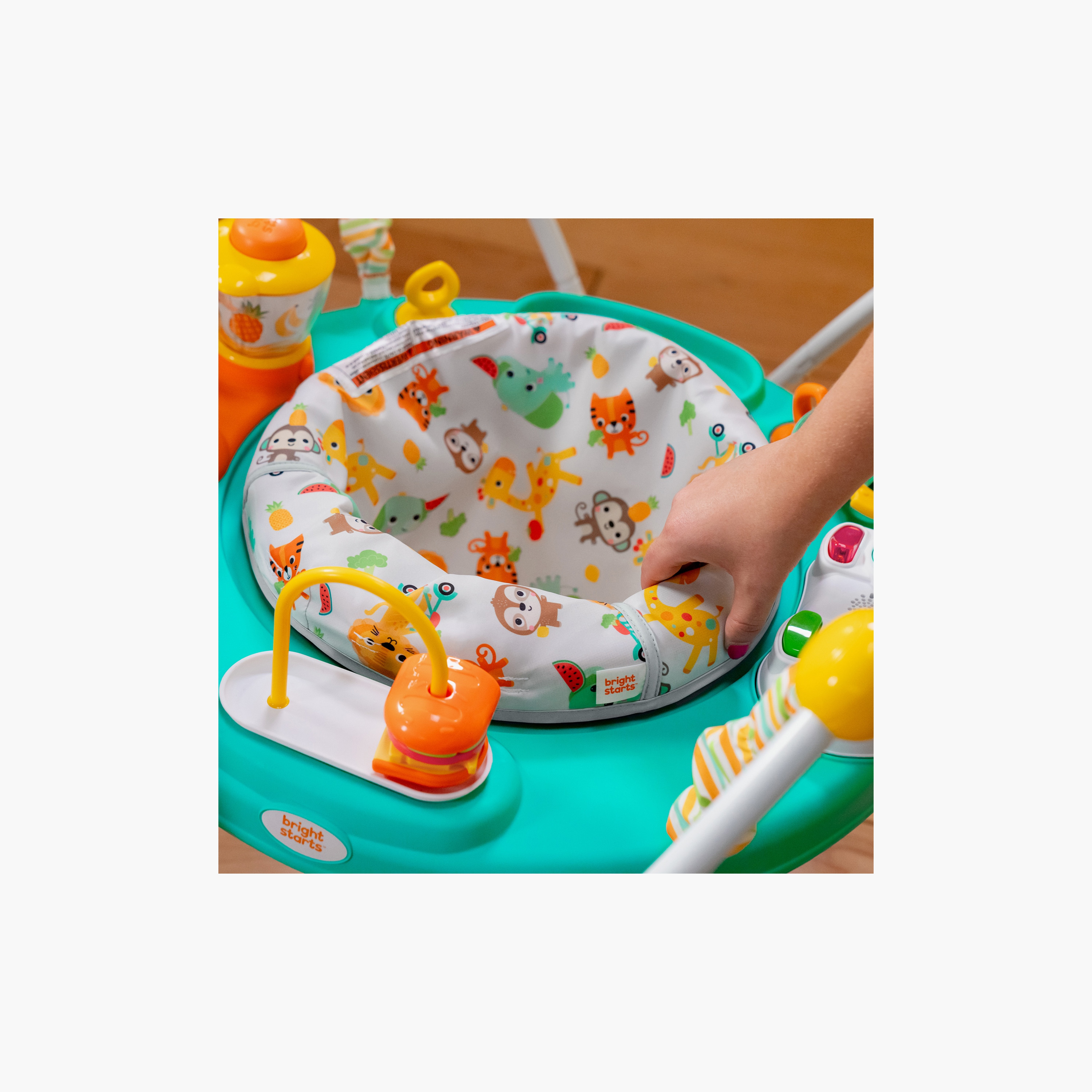  نطاطة الأنشطة كوكين أب فان! من برايت ستارتس-baby-infantactivity-bouncers-image-3
