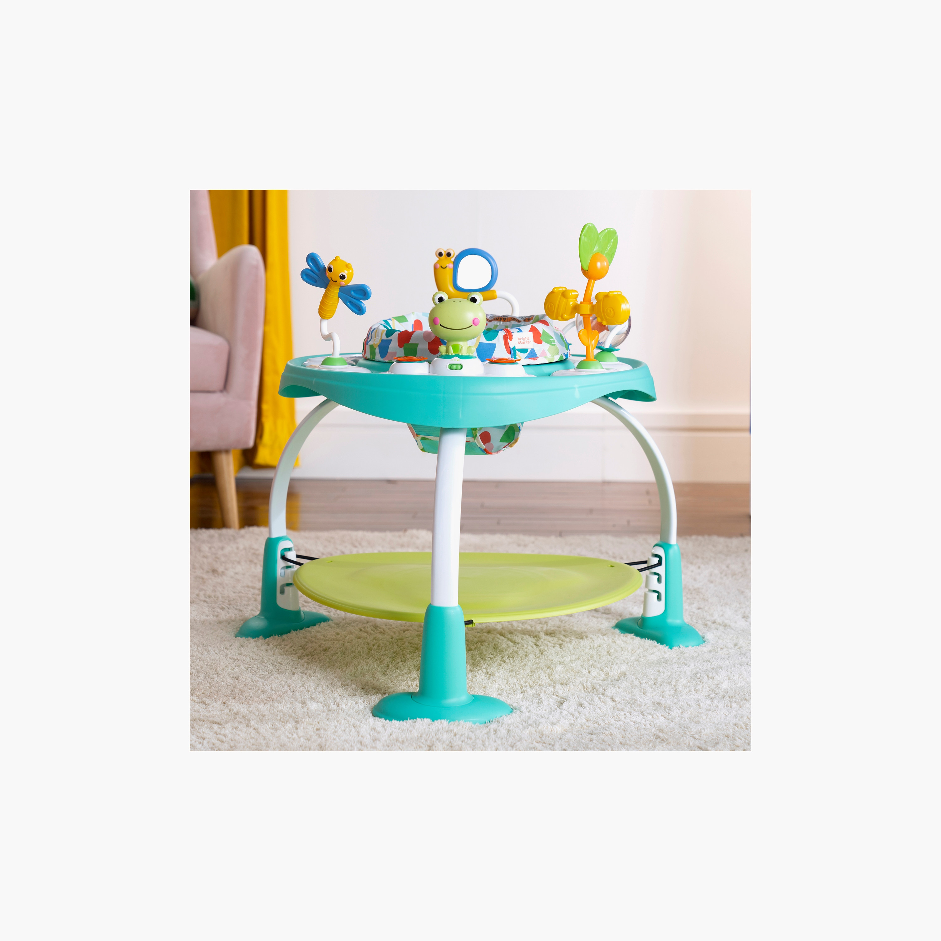 Bright Starts Bounce Bounce Baby 2-In-1 Activity Jumper & Table, Playful Pond-baby-infantactivity-bouncers-image-3