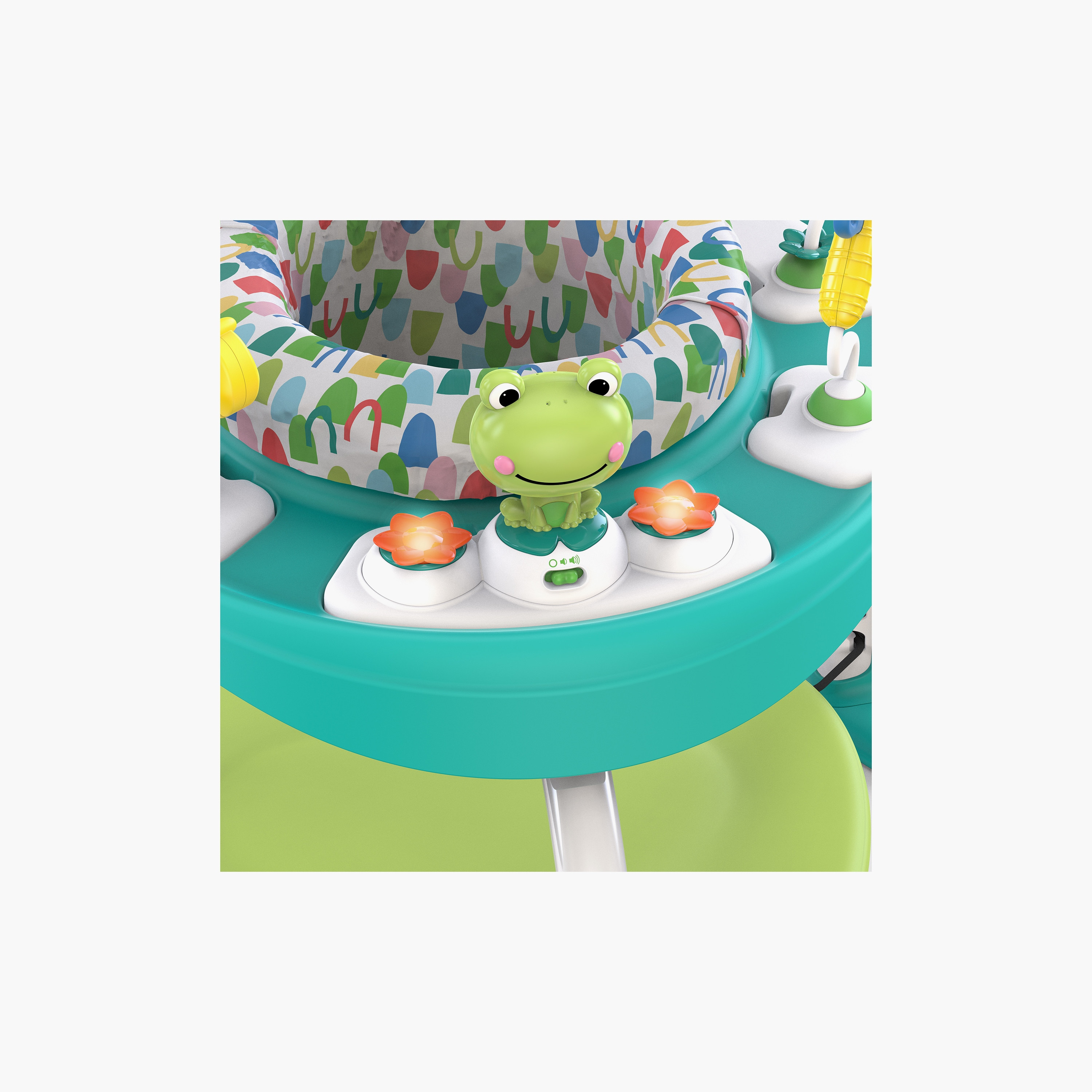 Bright Starts Bounce Bounce Baby 2-In-1 Activity Jumper & Table, Playful Pond-baby-infantactivity-bouncers-image-4
