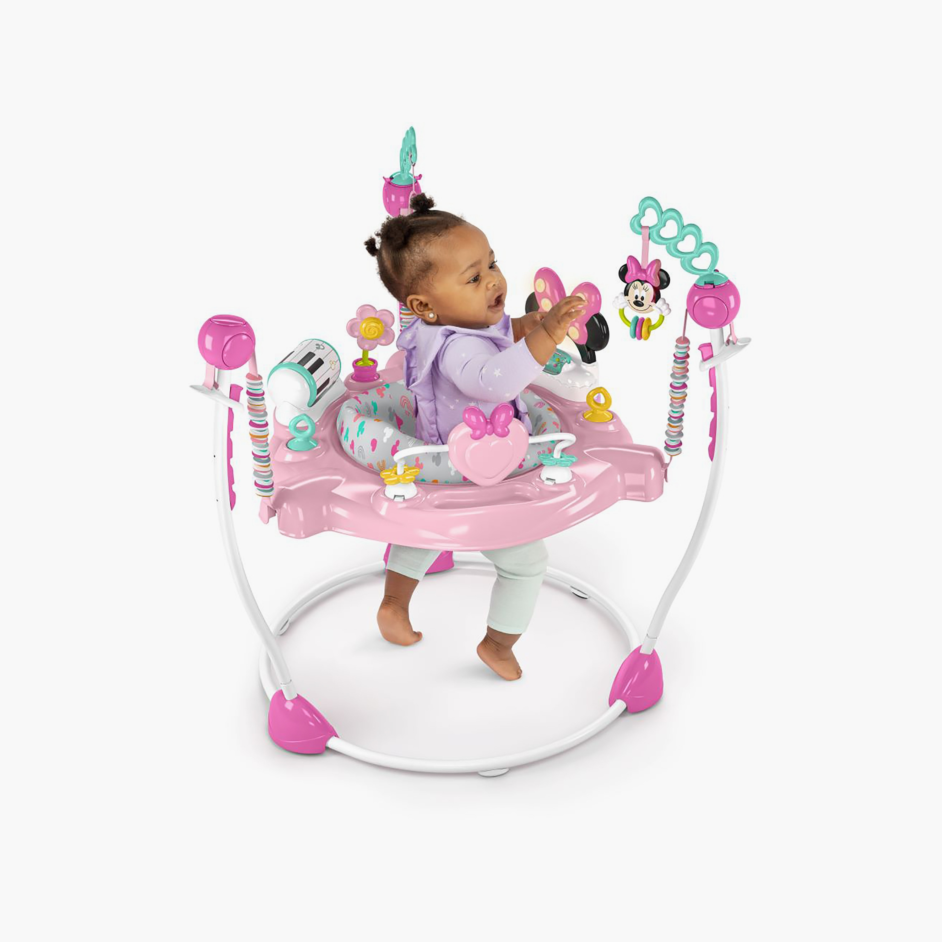 نطاطة الأنشطة ميني ماوس فور إيفر بيستيز من برايت ستارتس-baby-infantactivity-bouncers-image-2