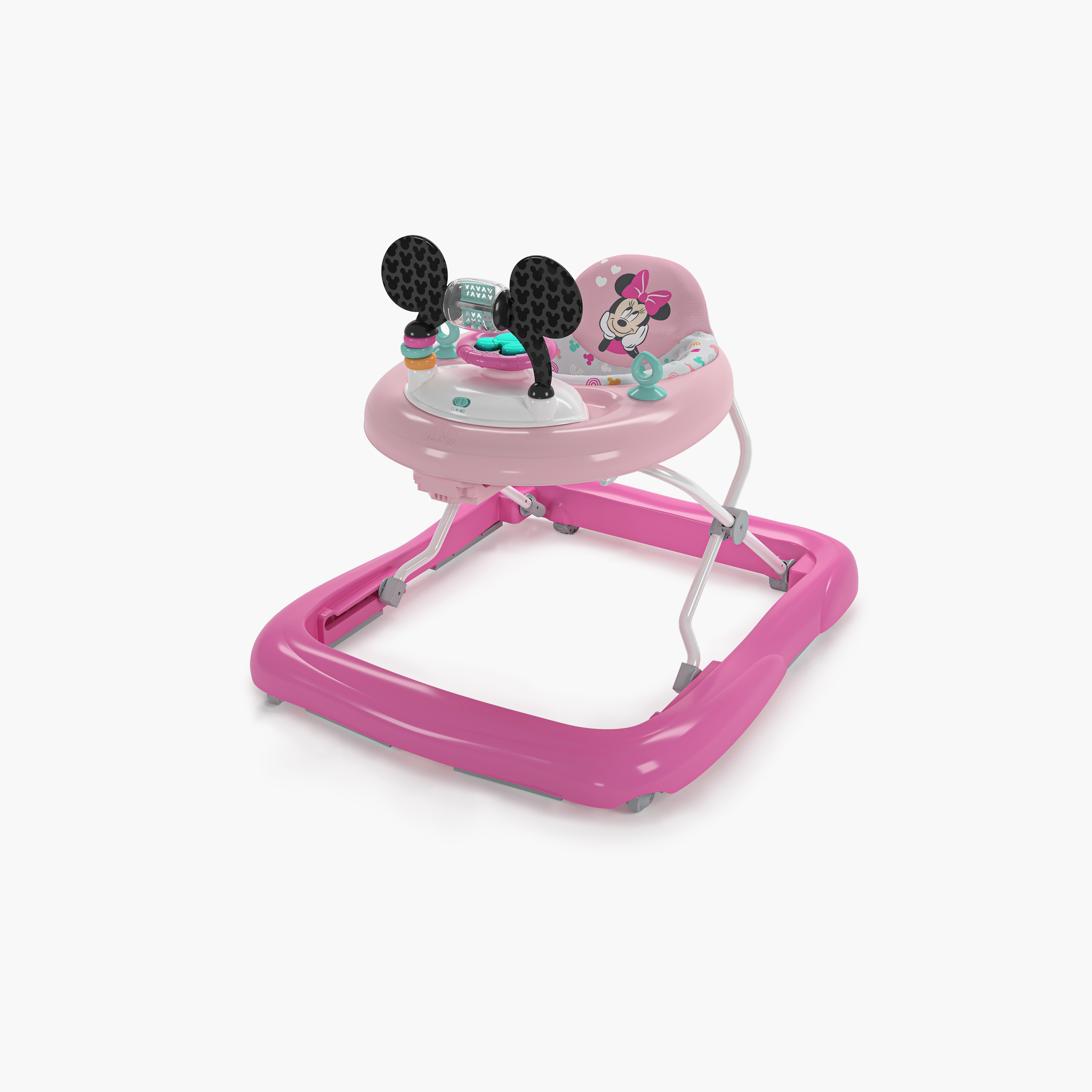 مشاية ميني ماوس تايني تريك من برايت ستارتس، فورايفر بيستيز، مشاية 2 في 1-baby-infantactivity-walkers-image-1