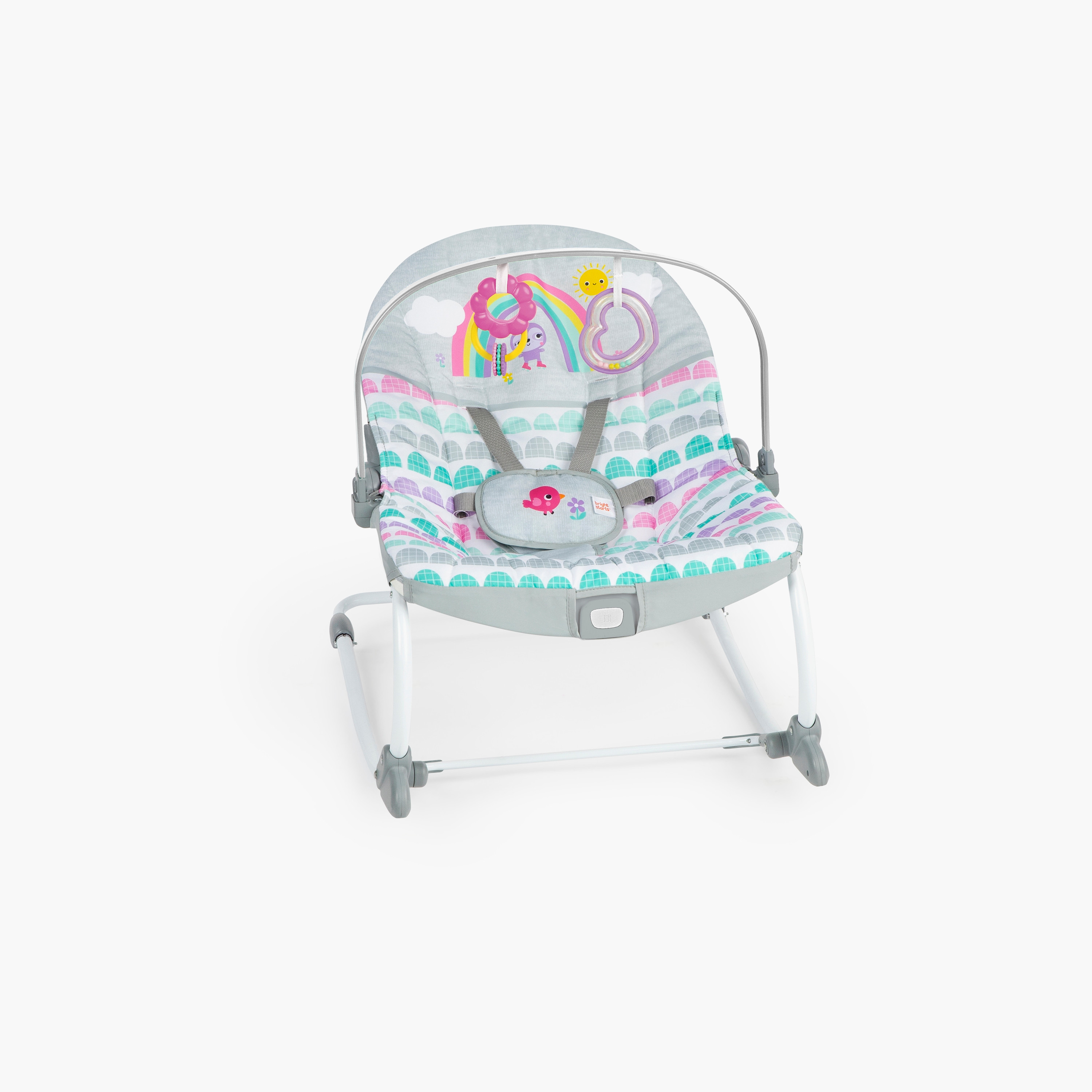 Bright Starts Raspberry Garden Rocker-baby-infantactivity-rockers-image-1