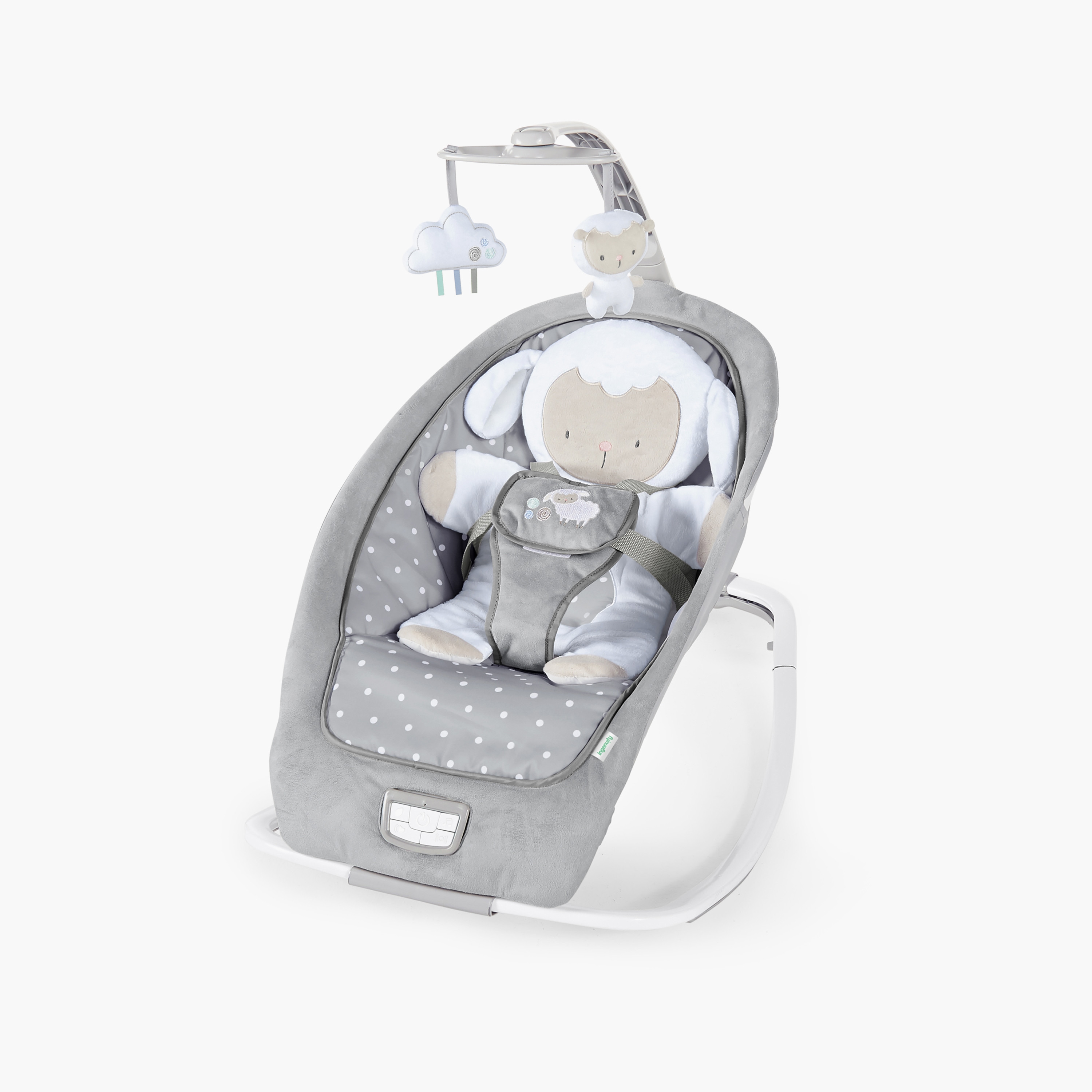 Ingenuity Rocking Seat, Cuddle Lamb-baby-infantactivity-rockers-image-1