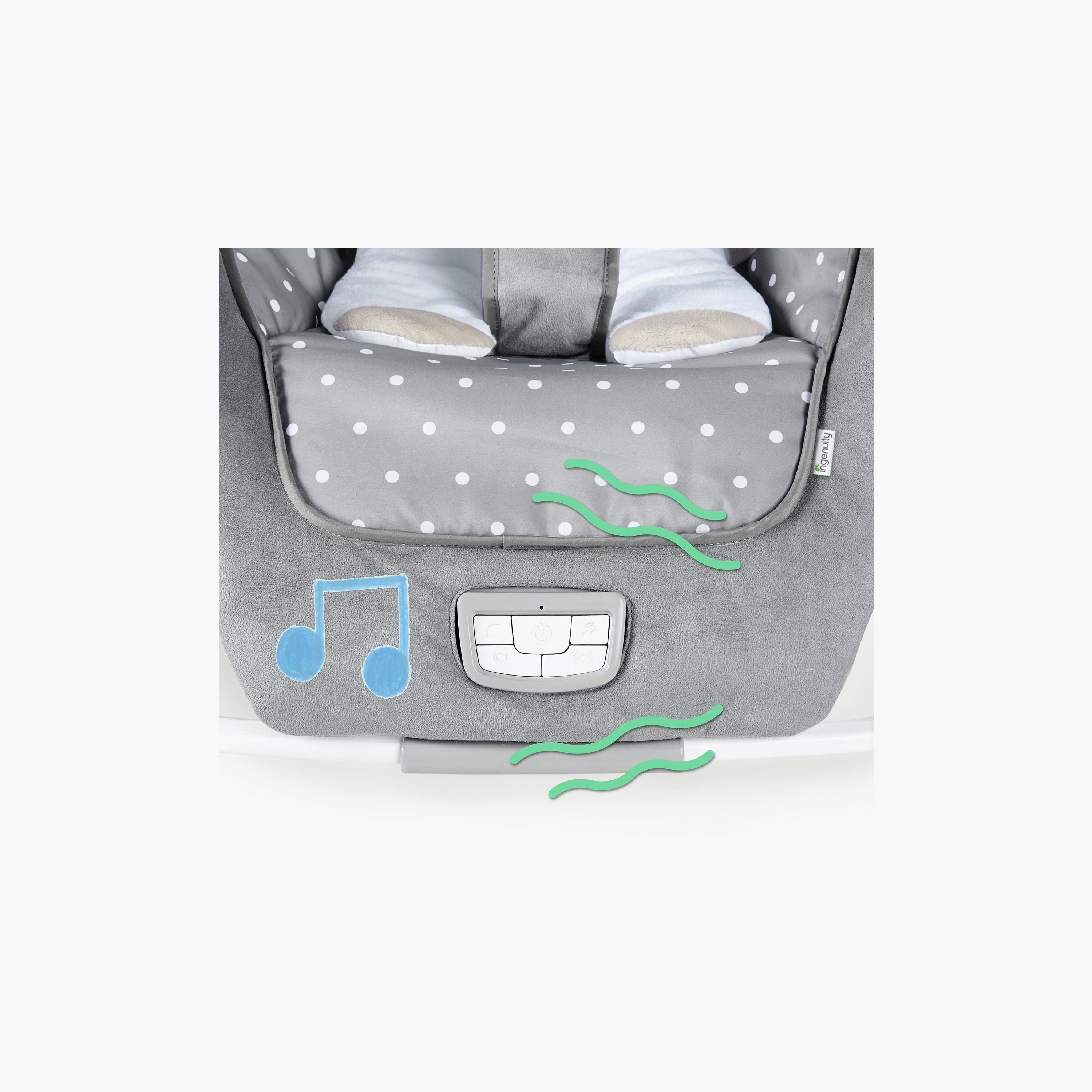 Ingenuity Rocking Seat, Cuddle Lamb-baby-infantactivity-rockers-image-5