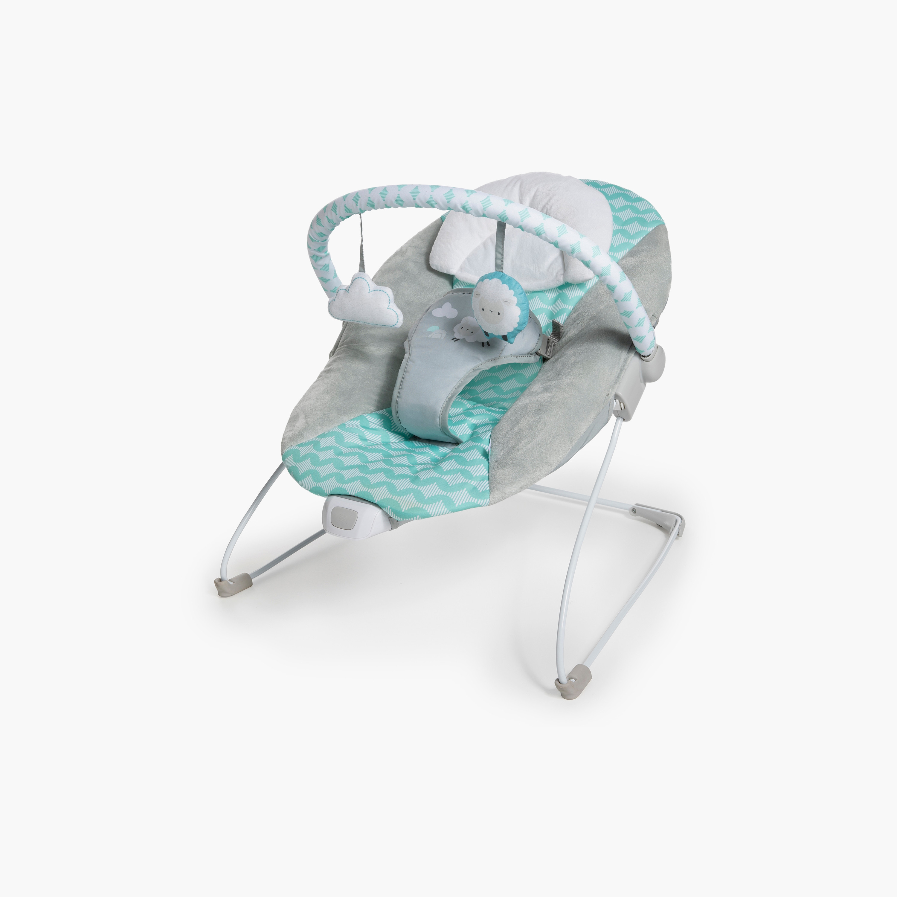 Ingenuity Bouncity Bounce Vibrating Deluxe Bouncer, Goji-baby-infantactivity-bouncers-image-1