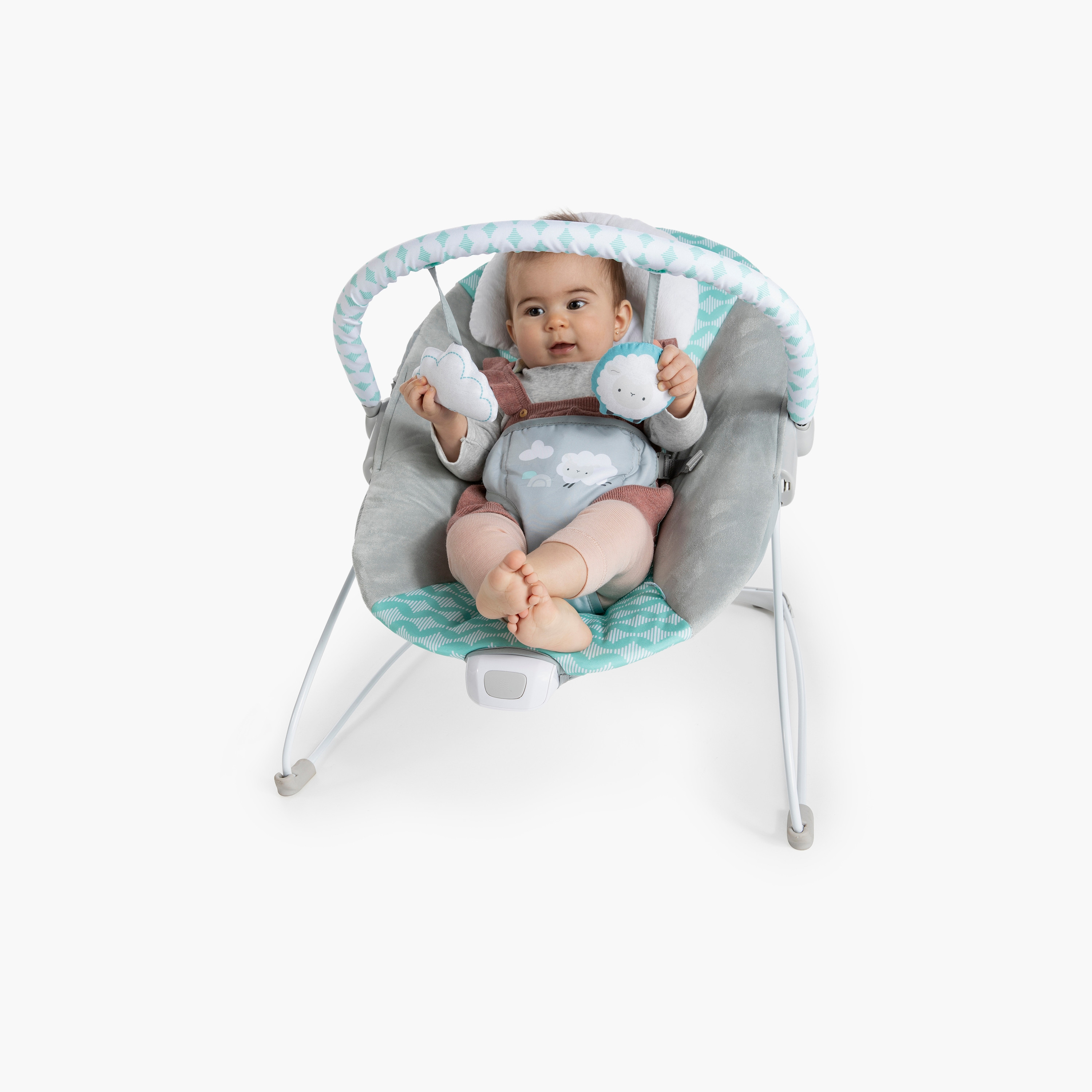 Ingenuity Bouncity Bounce Vibrating Deluxe Bouncer, Goji-baby-infantactivity-bouncers-image-2