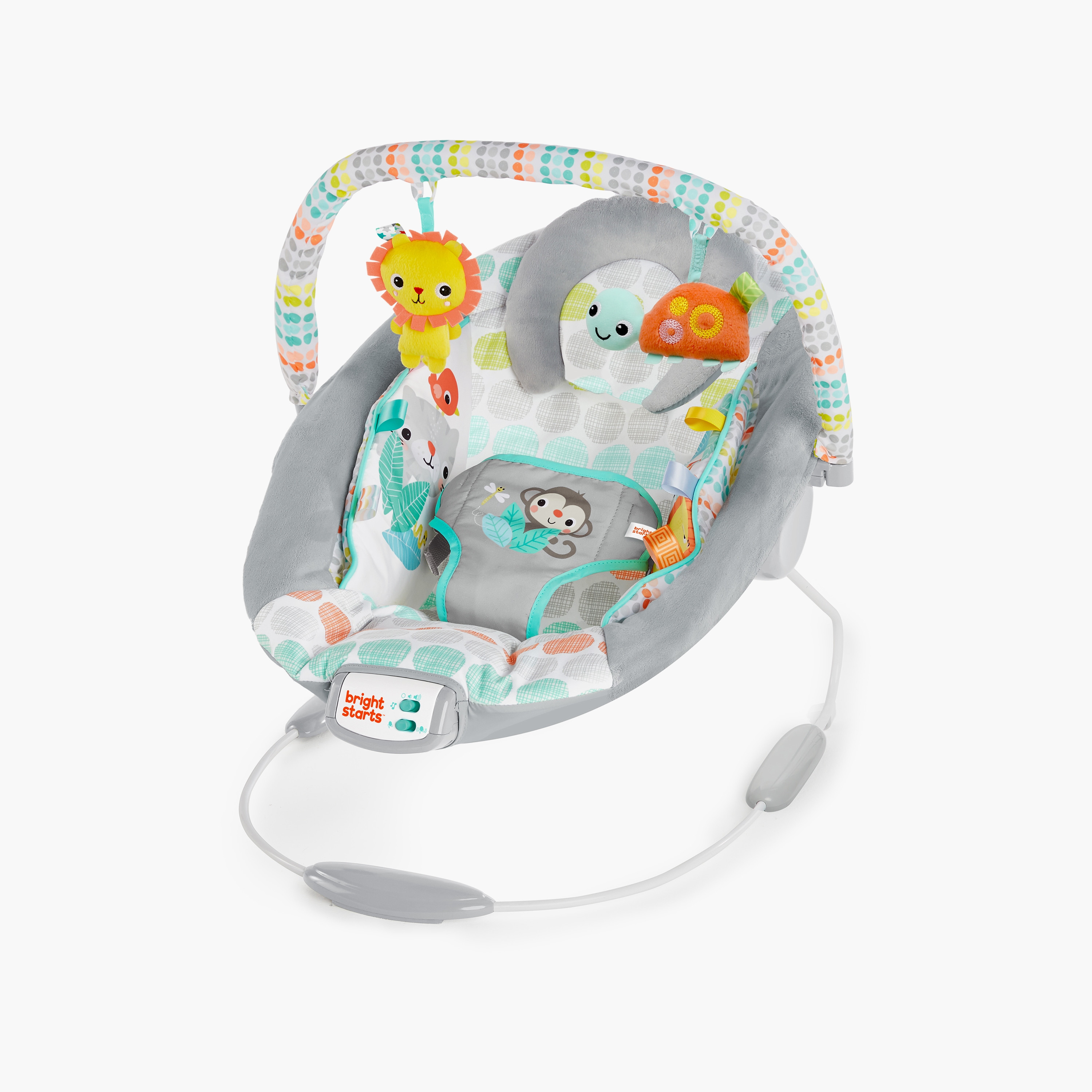 Bright Starts Whimsical Wild Comfy Bouncer-baby-infantactivity-bouncers-image-1