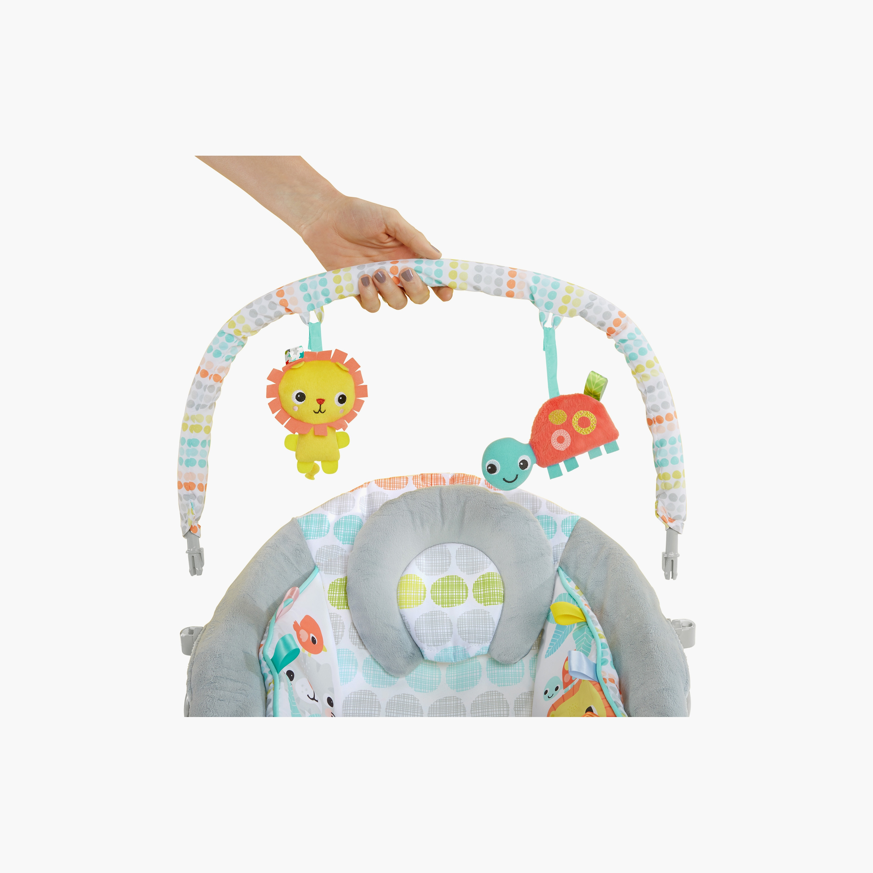 Bright Starts Whimsical Wild Comfy Bouncer-baby-infantactivity-bouncers-image-4