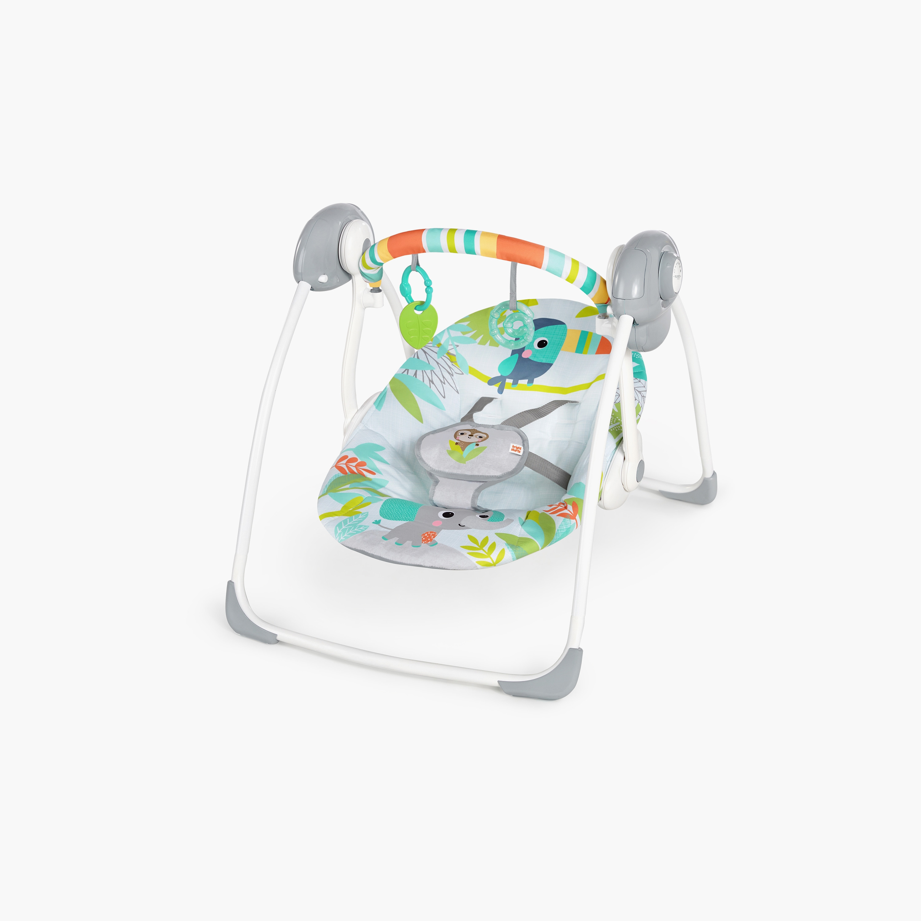 أرجوحة محمولة راينفورست فايبز من برايت ستارتس-toys-outdoor-slidesandswings-image-1