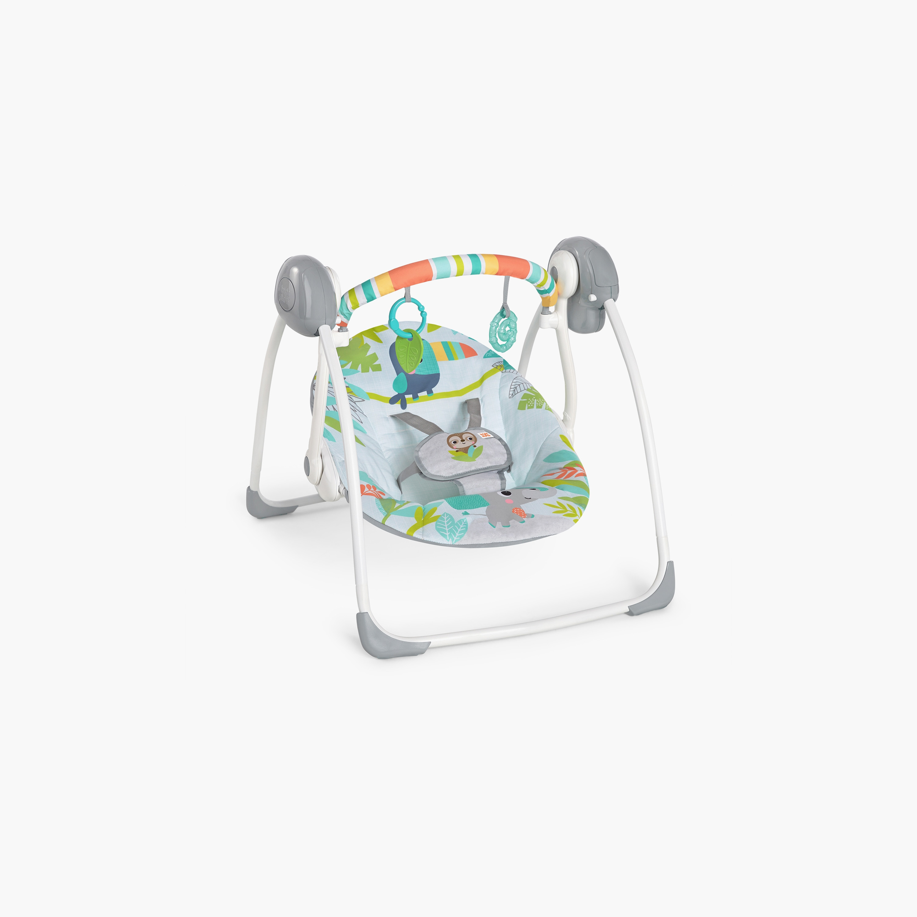 أرجوحة محمولة راينفورست فايبز من برايت ستارتس-toys-outdoor-slidesandswings-image-2