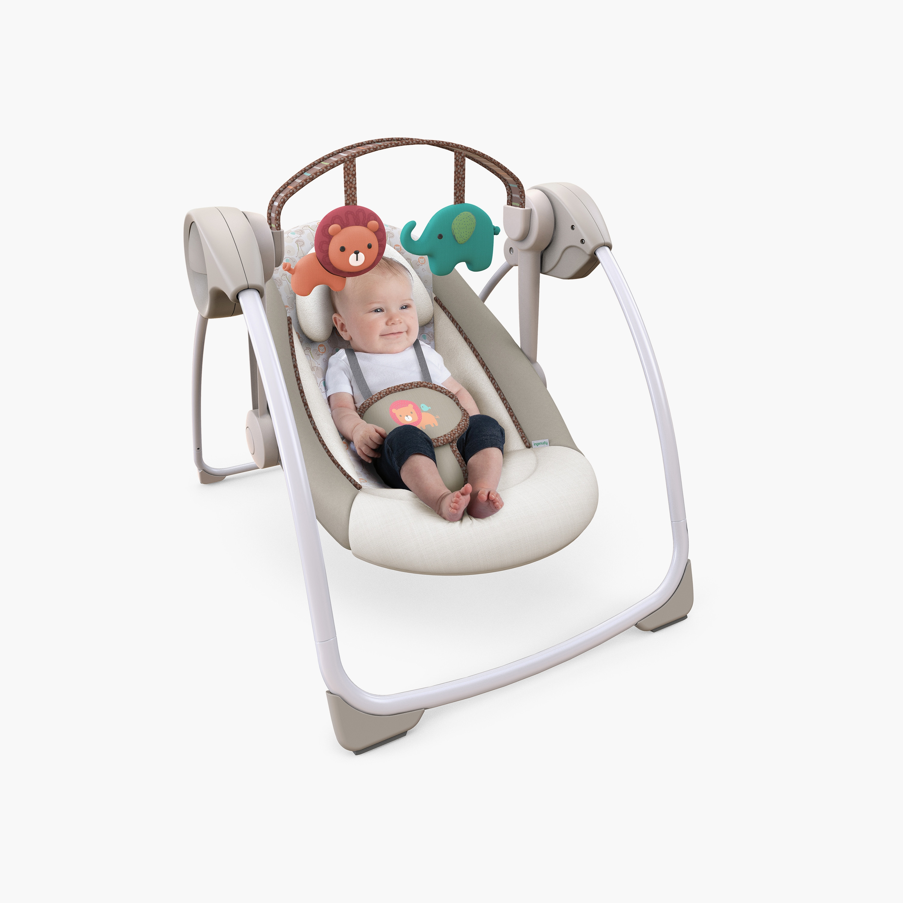 أرجوحة محمولة سووث ان ديلايت من إنجوينيتي، كوزي كينجدوم-toys-outdoor-slidesandswings-image-3