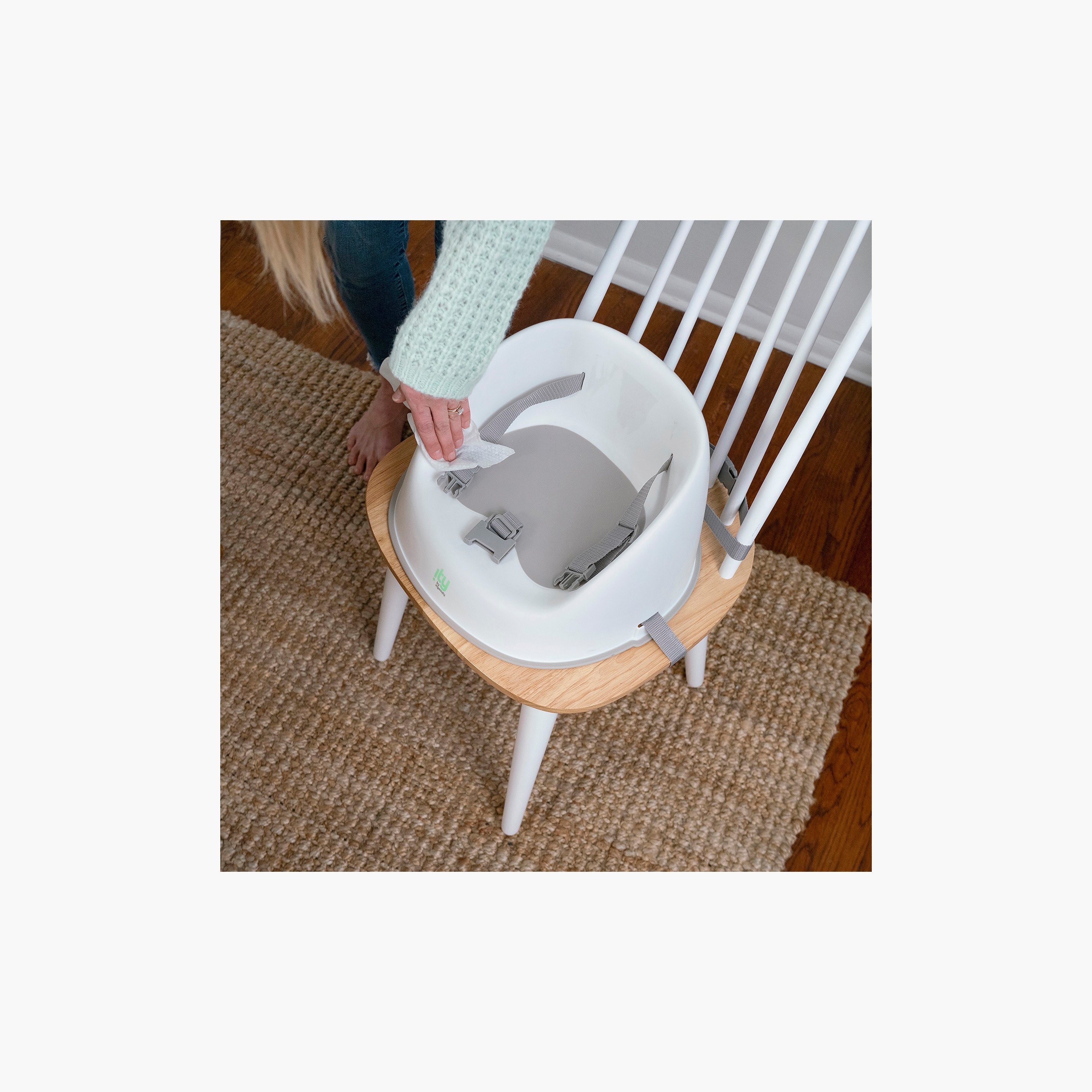 Ingenuity Simplicity Seat Easy-Clean Booster, Oat-baby-feeding-highchairsandboosters-image-2
