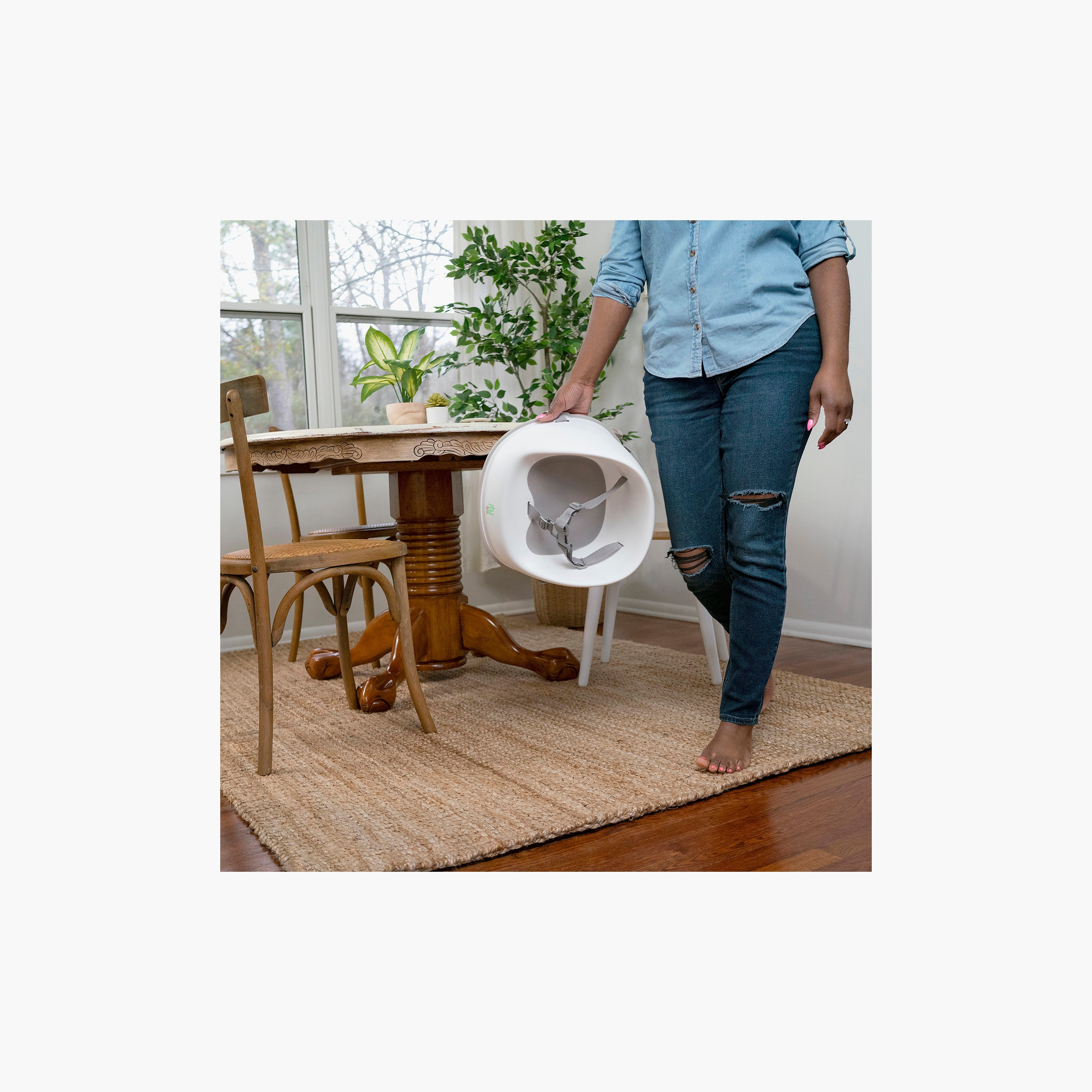 Ingenuity Simplicity Seat Easy-Clean Booster, Oat-baby-feeding-highchairsandboosters-image-5