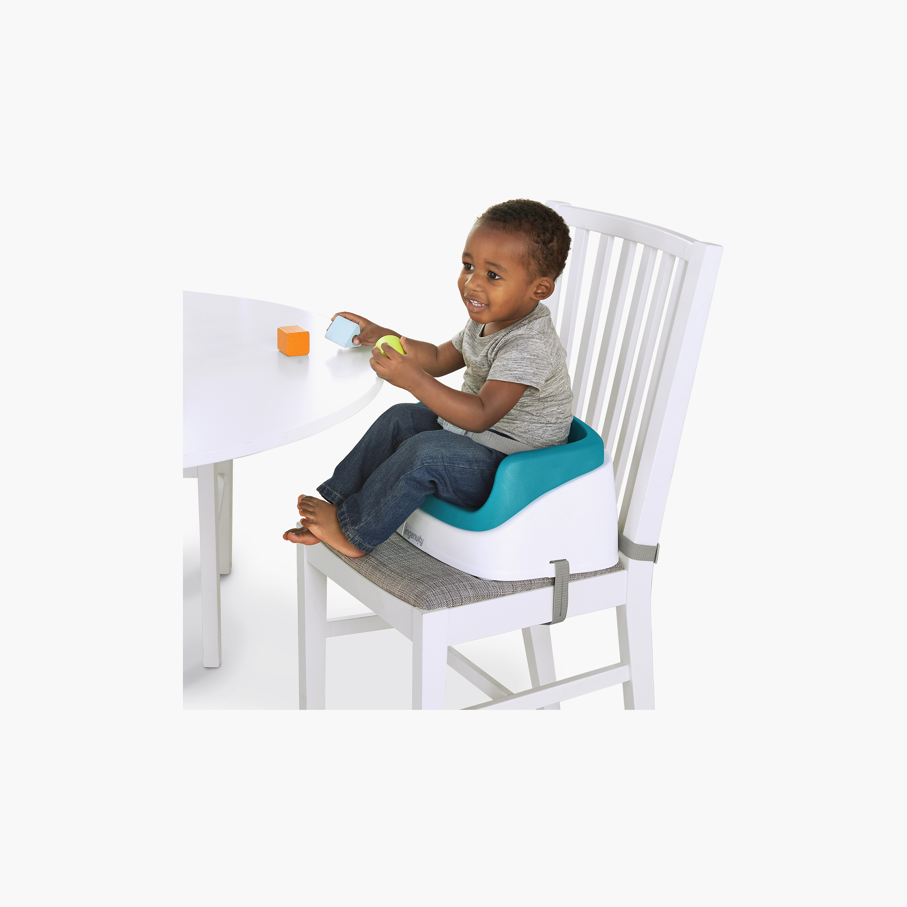 Ingenuity Smartclean Toddler Booster, Peacock Blue-baby-feeding-highchairsandboosters-image-5
