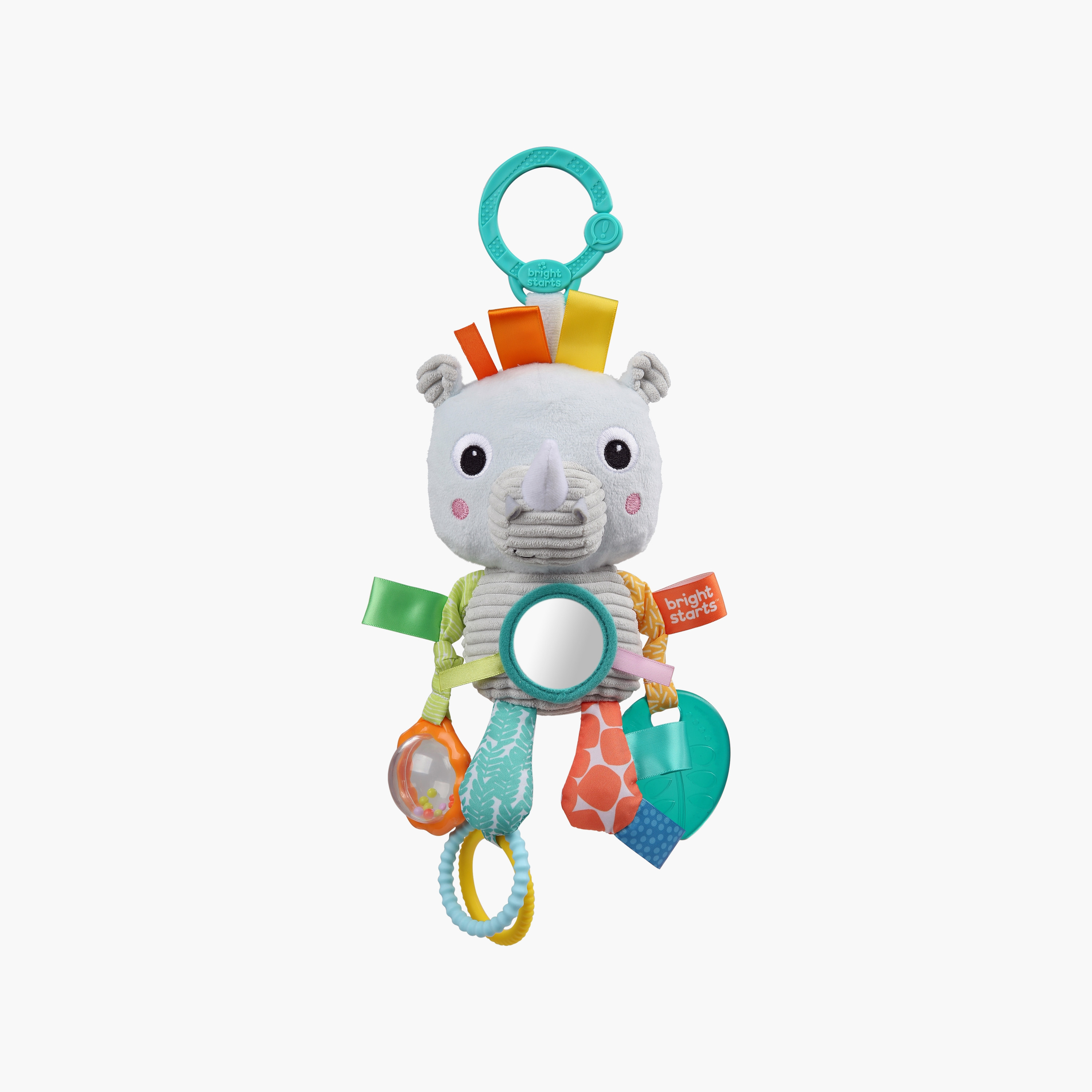 Bright Starts Playful Pals Activity Toy, Rhino-toys-babyandtoddlertoys-strollertoys-image-1