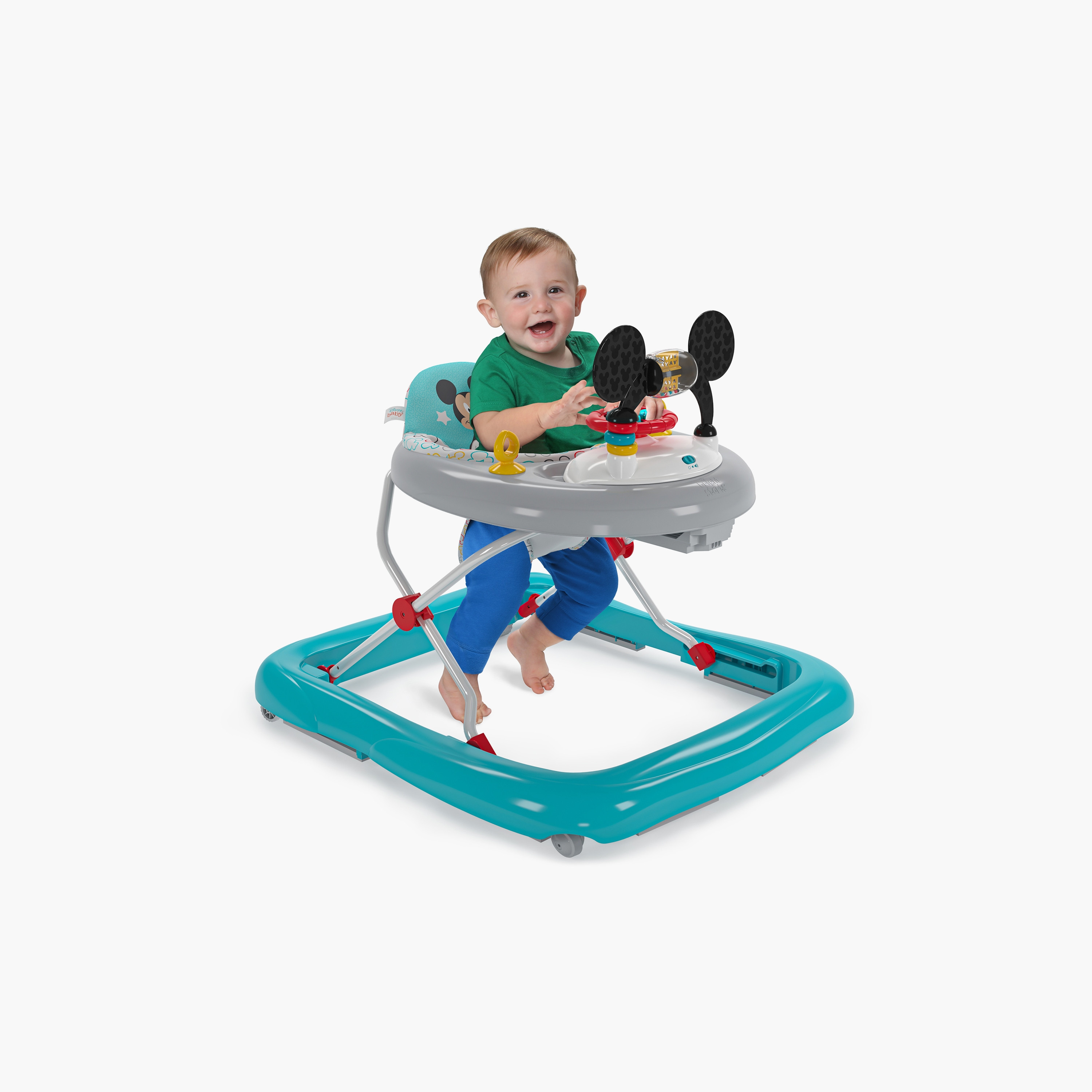Bright Starts Mickey Mouse Tiny Trek 2-In-1 Walker, Original Bestie-baby-infantactivity-walkers-image-3