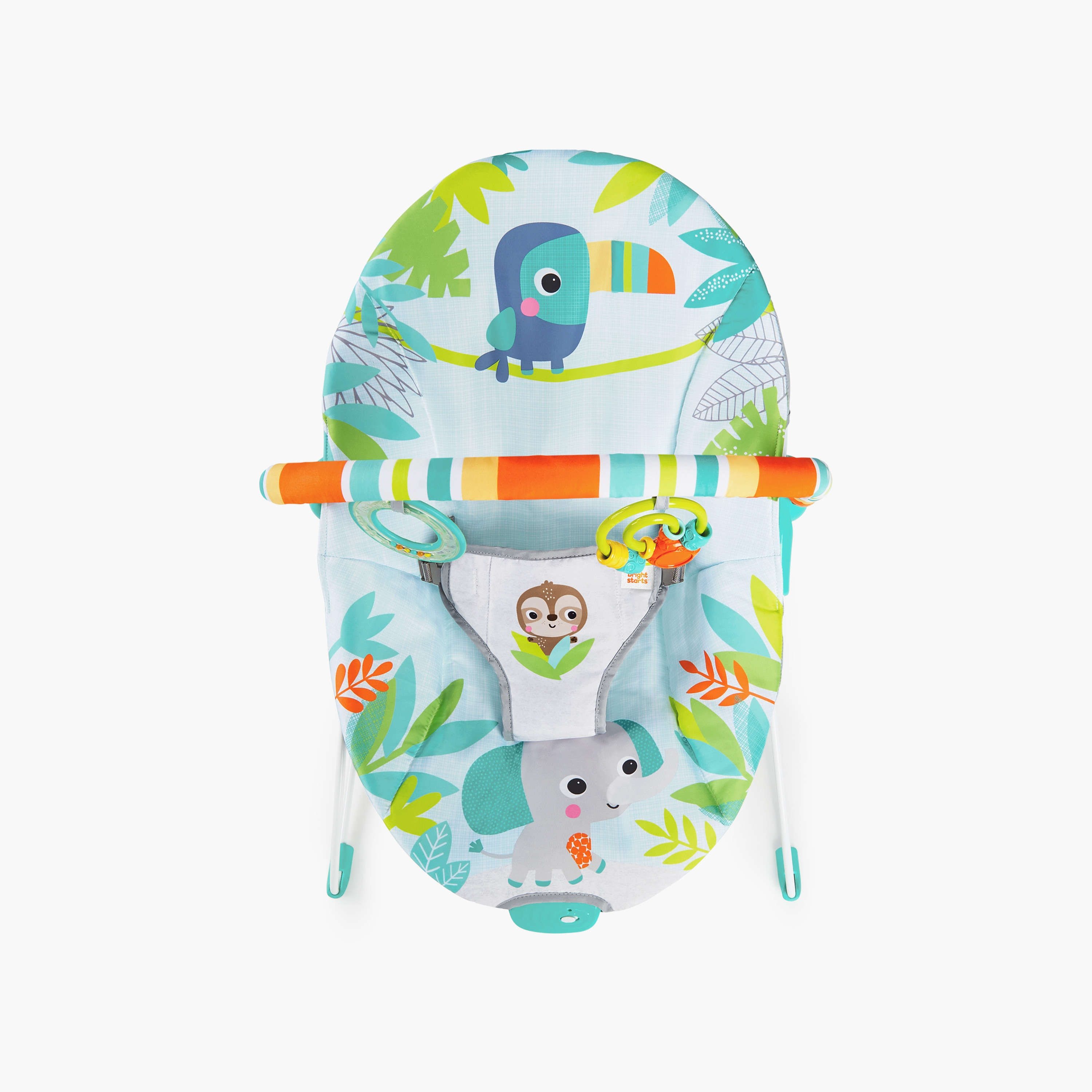 كرسي هزاز يهتز راينفورست فايبز من برايت ستارتس-baby-infantactivity-bouncers-image-3