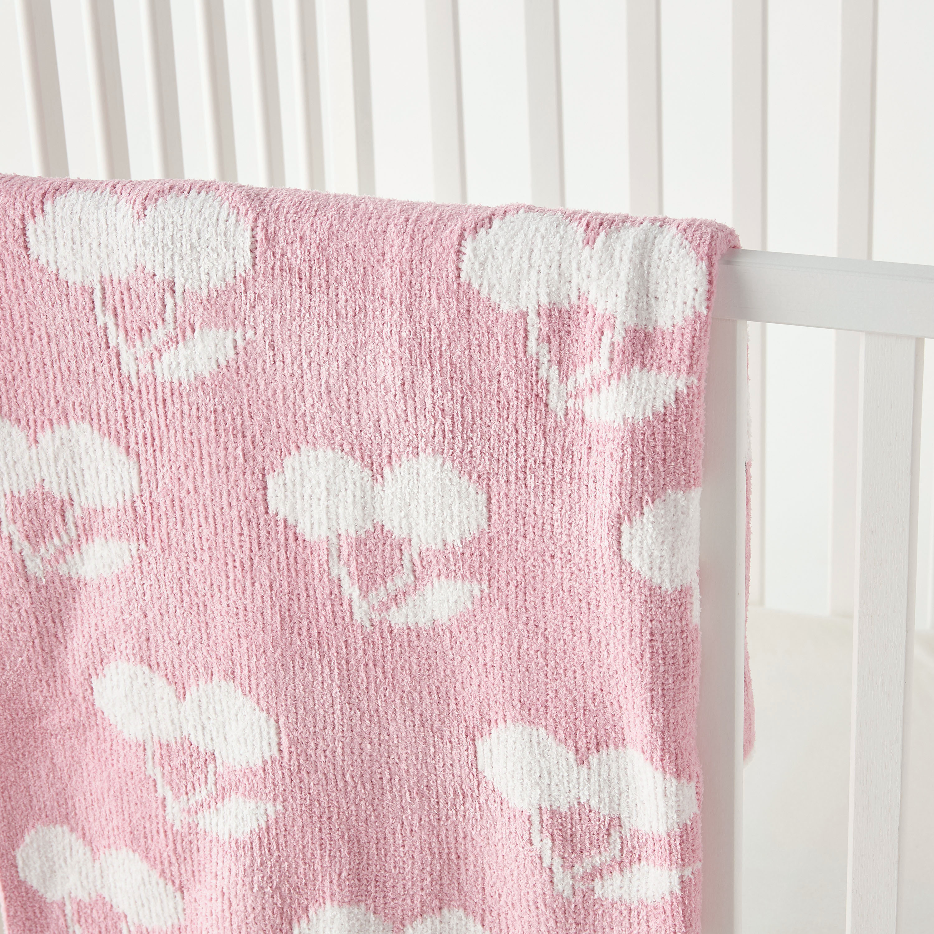 Juniors All-Over Cherry Print Raschel Blanket - 75x100 cm-baby-nursery-blanketsandswaddles-blanketsandquilts-image-2