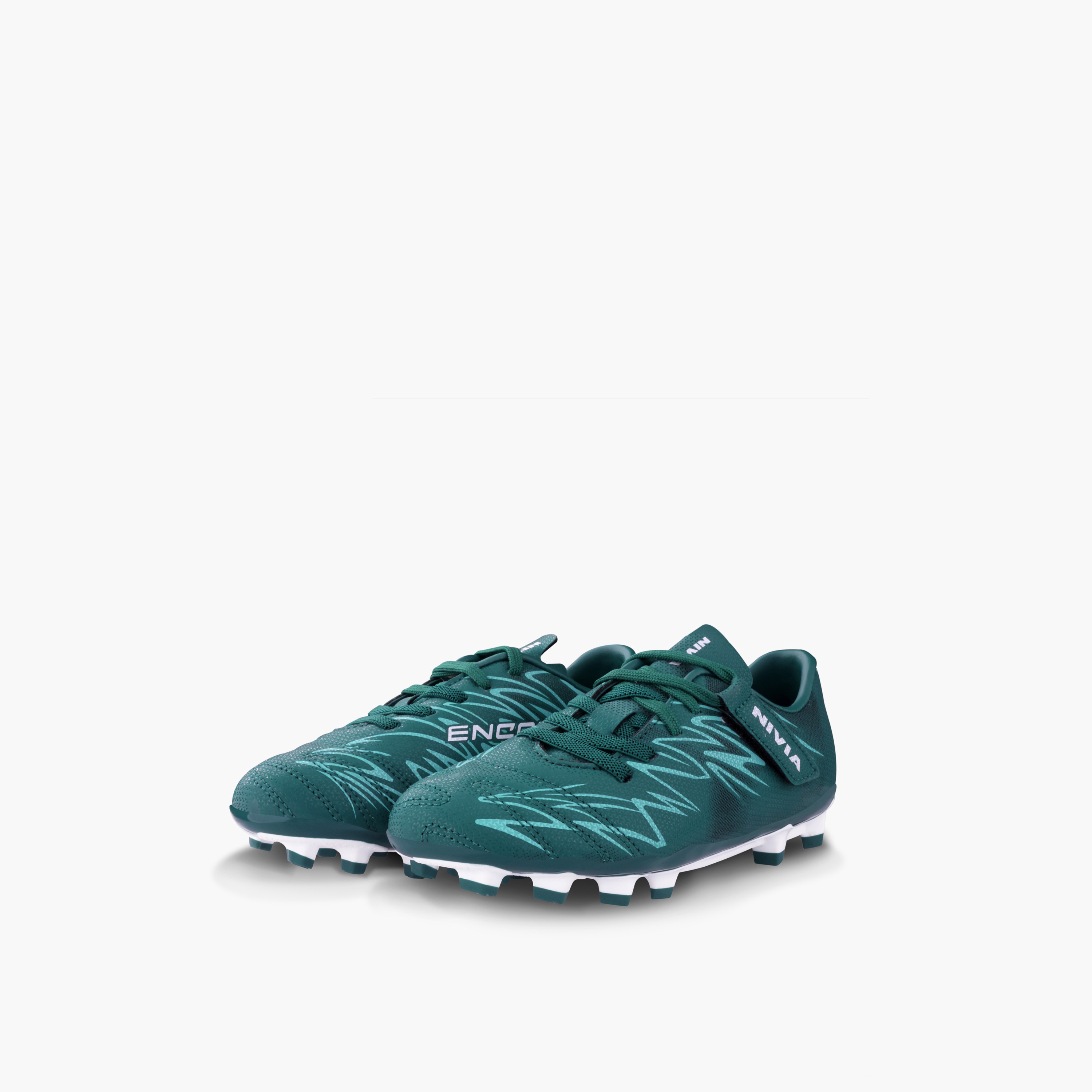 نيفيا - حذاء  كرة قدم للأطفال إنكاونتر 11 بشريط لاصق مناسب للأرضيات الصلبة-sports-gear-football-shoes-firmground-image-1
