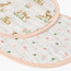 Giggles All-Over Deer Print Bamboo Muslin Bib with Snap Button Closure-baby-feeding-bibs-image-4