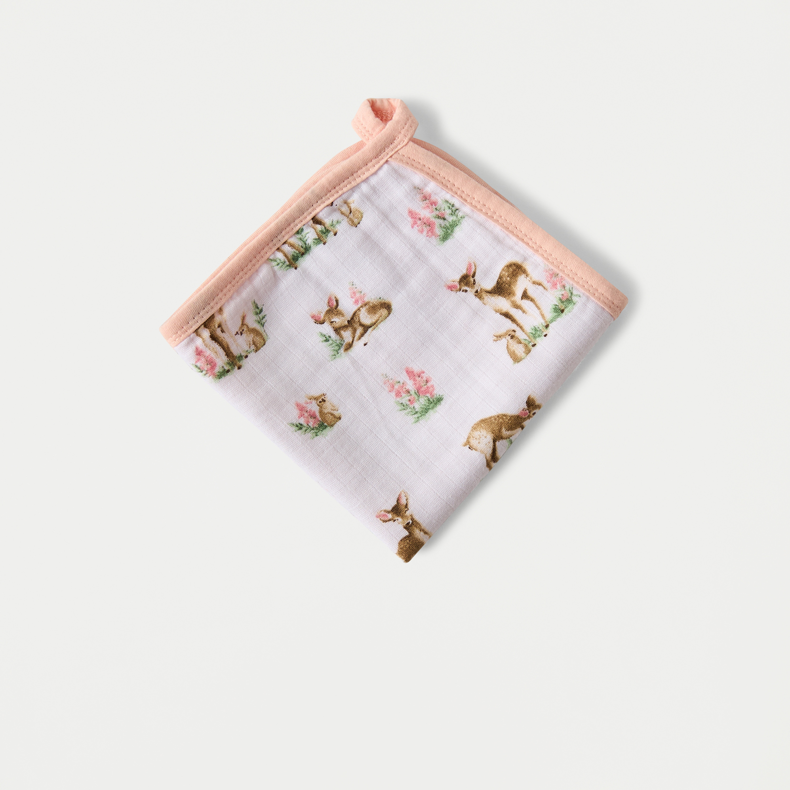 طقم مناشف تنظيف بطبعات 4 قطع من جيجلز - 25x25 سم-baby-bathandcare-towels-image-3