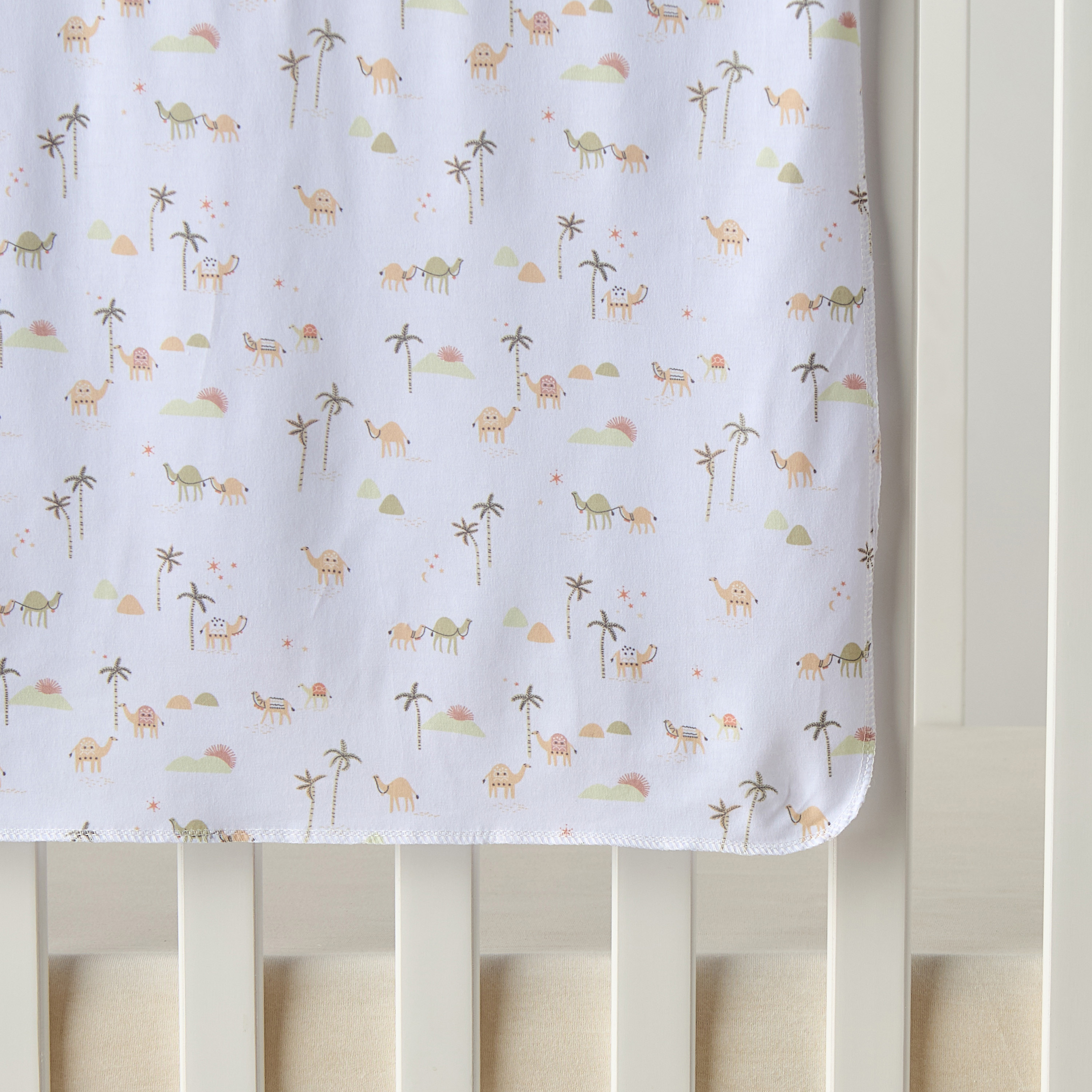 Juniors Desert Print Swaddle Blanket with Headband-baby-nursery-blanketsandswaddles-swaddlesandsleepingbags-image-2