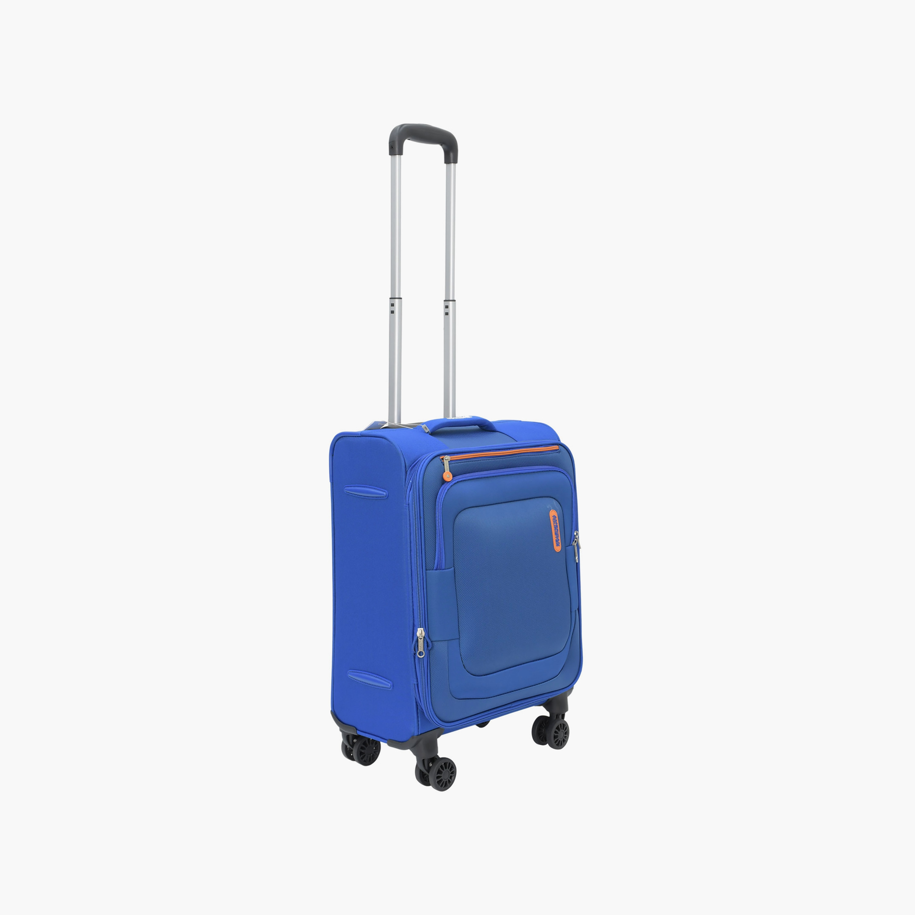American Tourister Duncan 55CM Small Cabin Polyester Softcase 4 Wheel Trolley Bag with TSA Lock Blue-travel-luggagesandbags-luggage-image-7