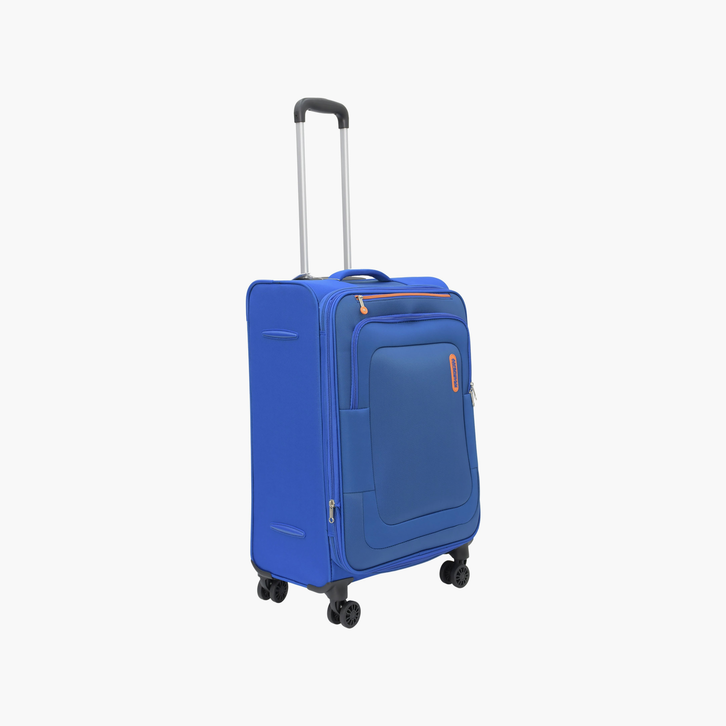 American Tourister Duncan 68CM Medium Check-in Polyester Softcase 4 Wheel Trolley Bag with TSA Lock Blue-travel-luggagesandbags-luggage-image-5