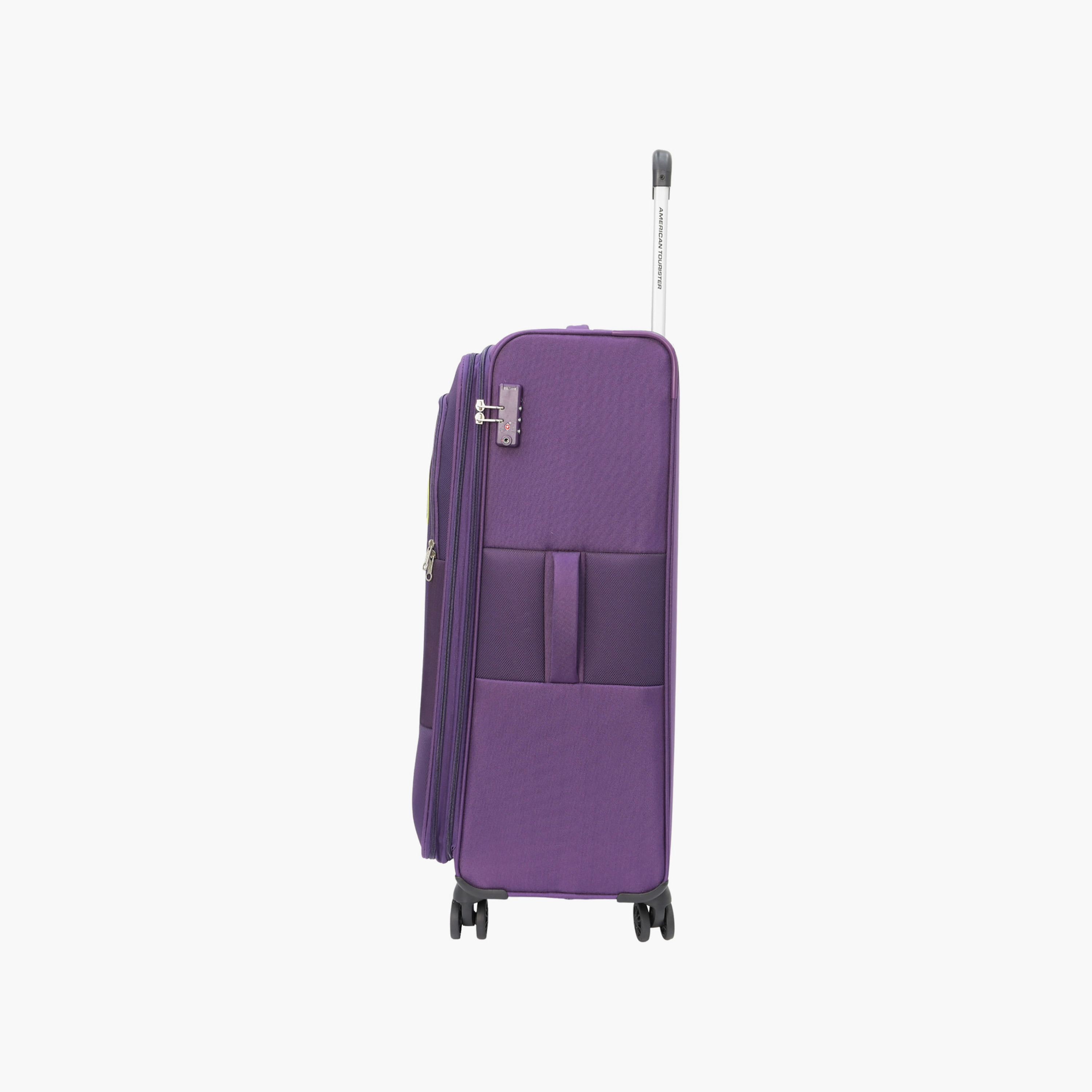 American Tourister Duncan 83CM Large Check-in Polyester Softcase 4 Wheel Trolley Bag with TSA Lock Purple-travel-luggagesandbags-luggage-image-8