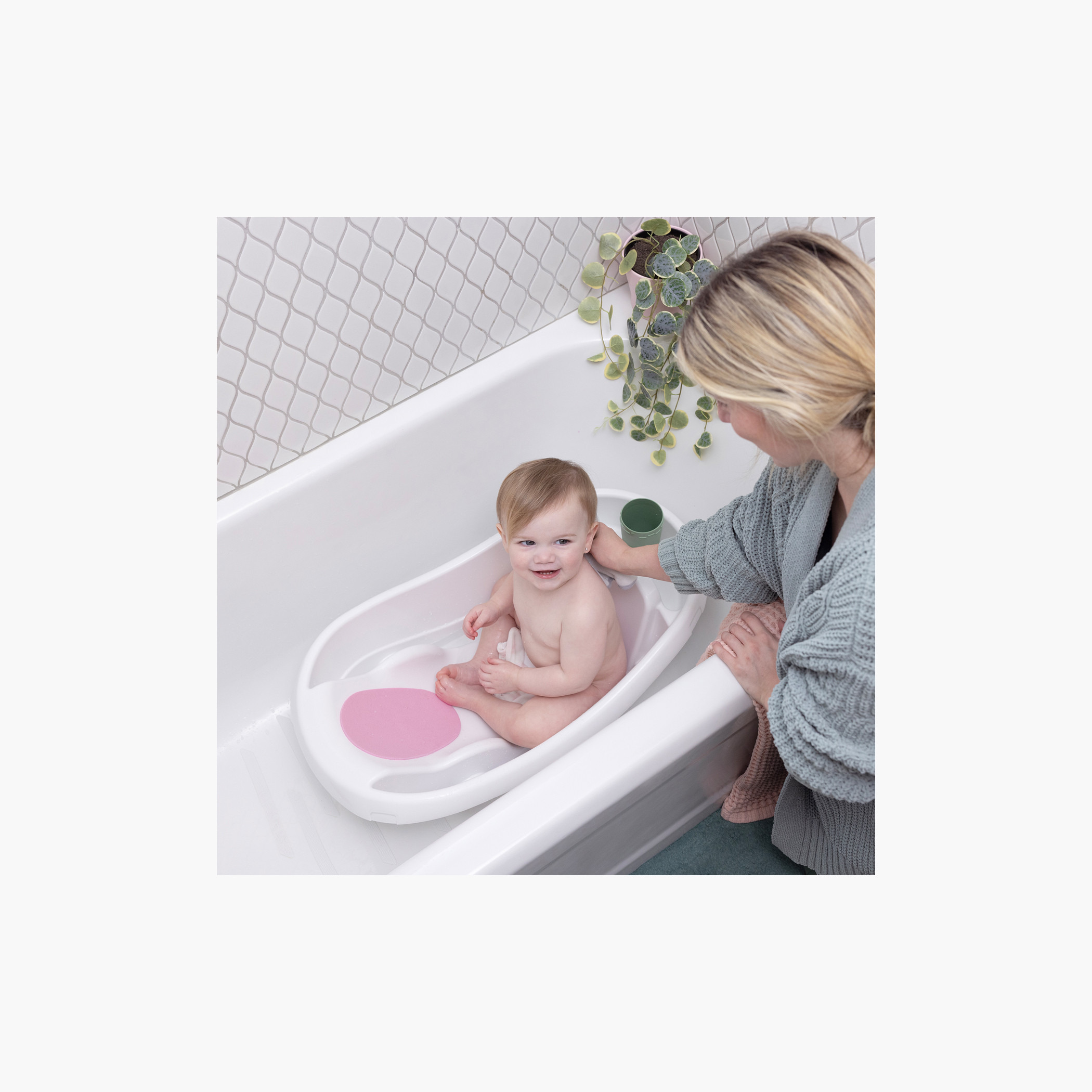 Ingenuity Summer Infant Comfy Clean Bath Tub-baby-bathandcare-bathtubs-image-4