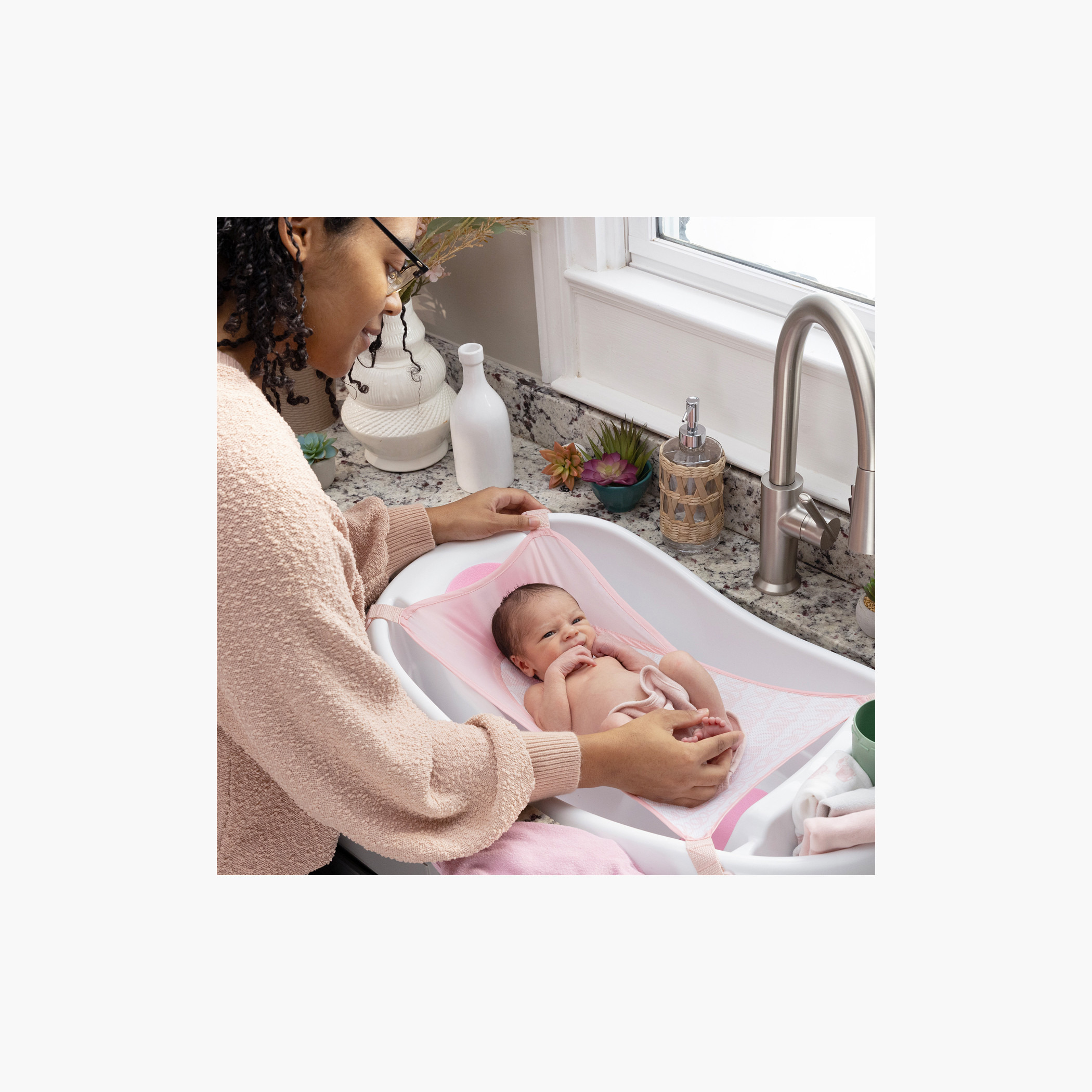 Ingenuity Summer Infant Comfy Clean Bath Tub-baby-bathandcare-bathtubs-image-5