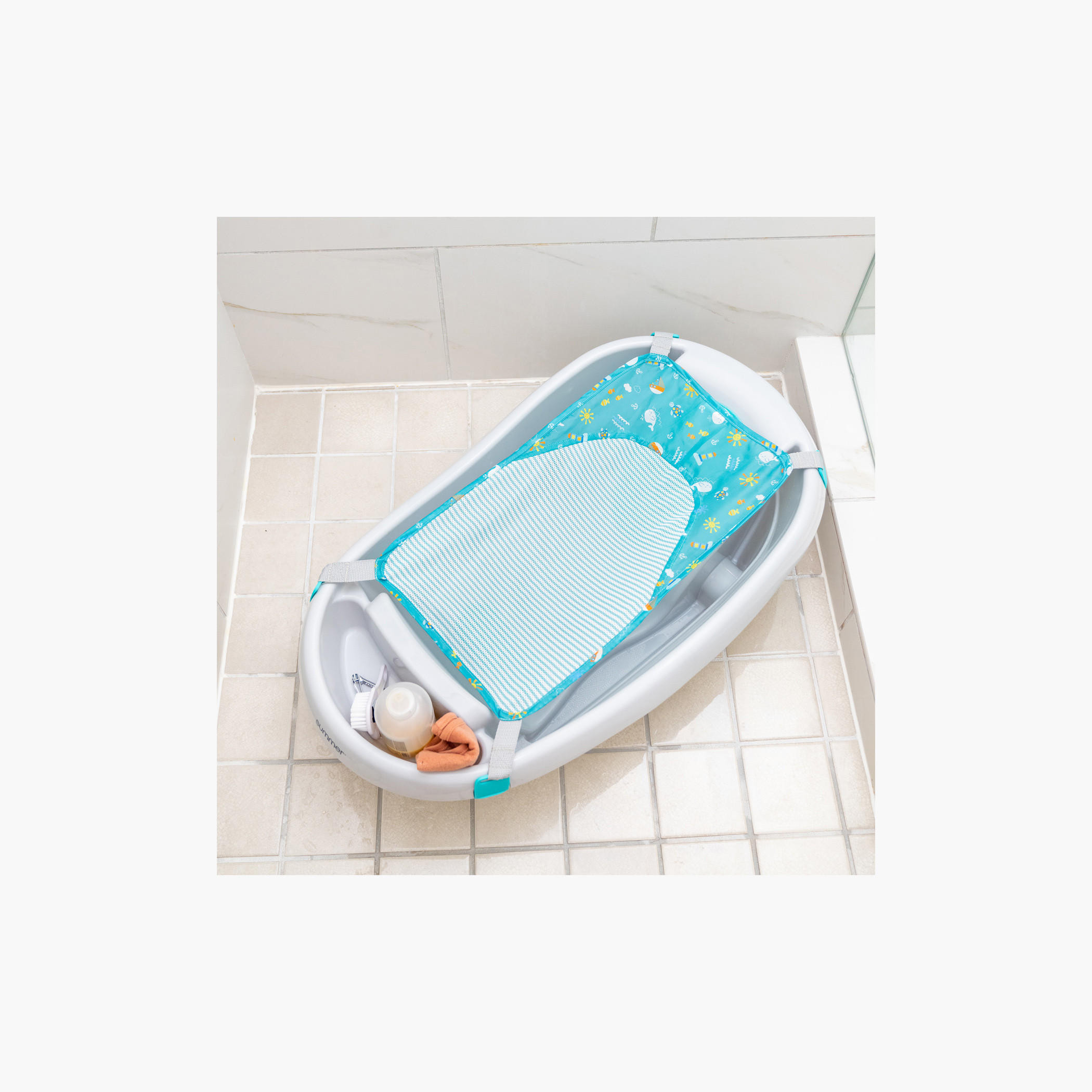 Ingenuity Summer Infant Comfy Clean Bath Tub-baby-bathandcare-bathtubs-image-7