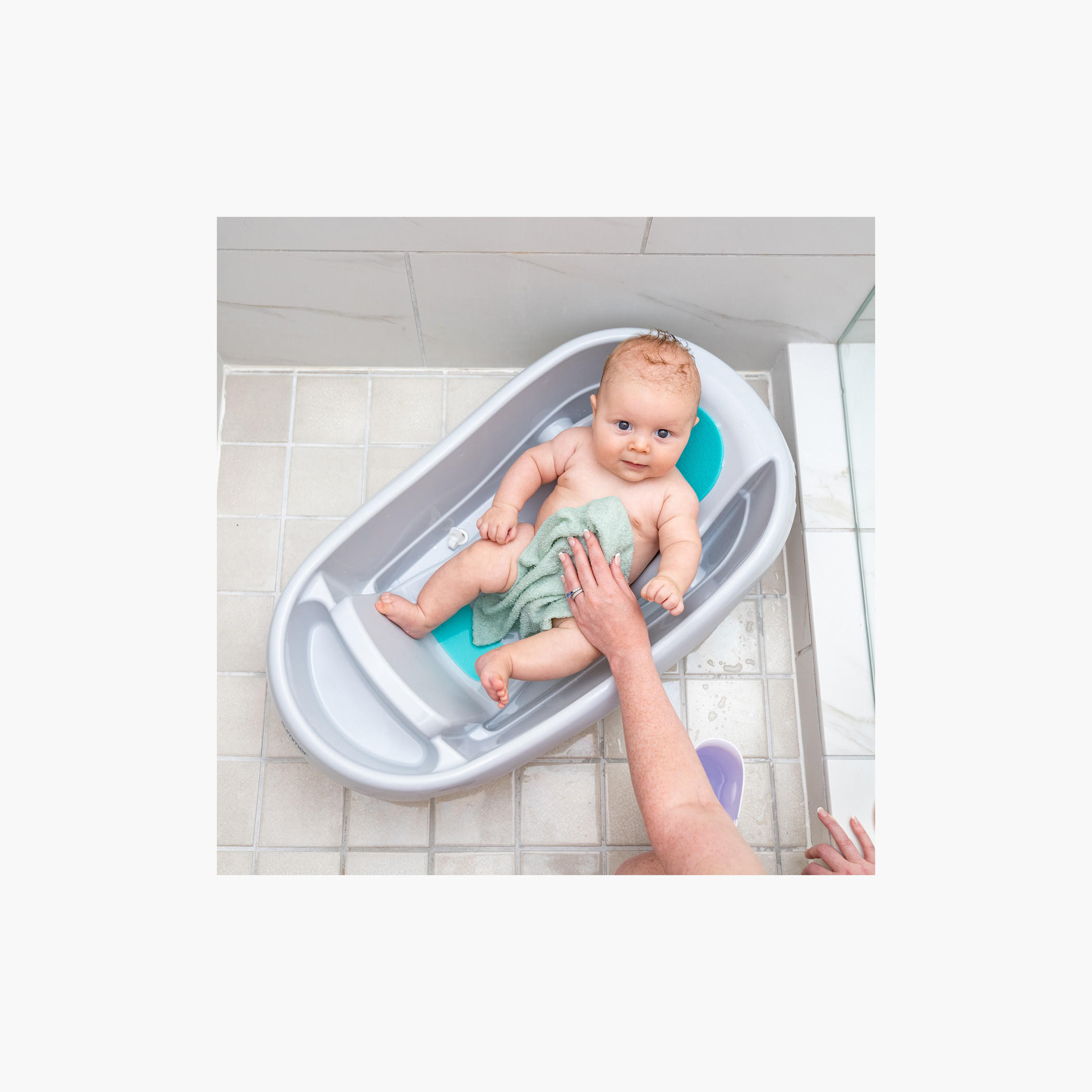 Ingenuity Summer Infant Comfy Clean Bath Tub-baby-bathandcare-bathtubs-image-9