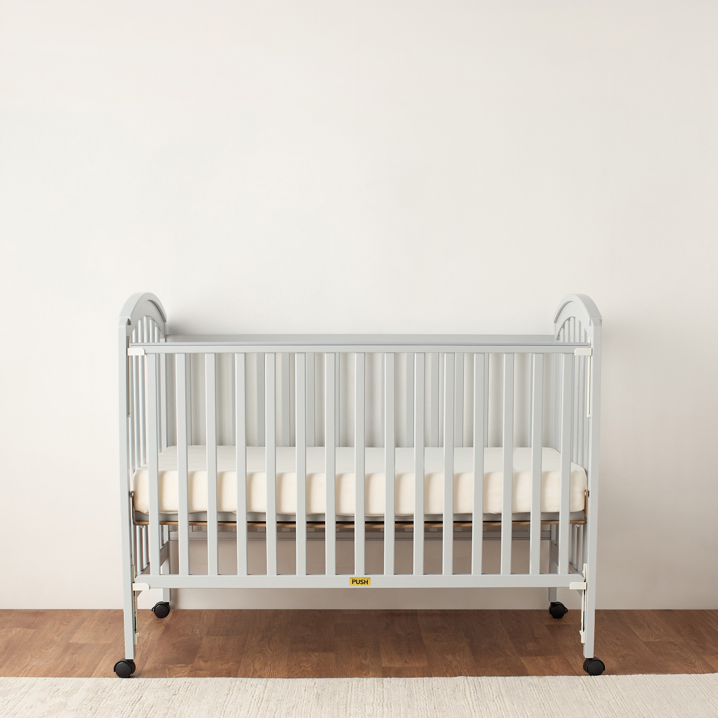 Juniors Capri Crib with Adjustable Height and Side Rails (Up to 3 years)-baby-nursery-furniture-cribsandbeds-babycribs-image-4