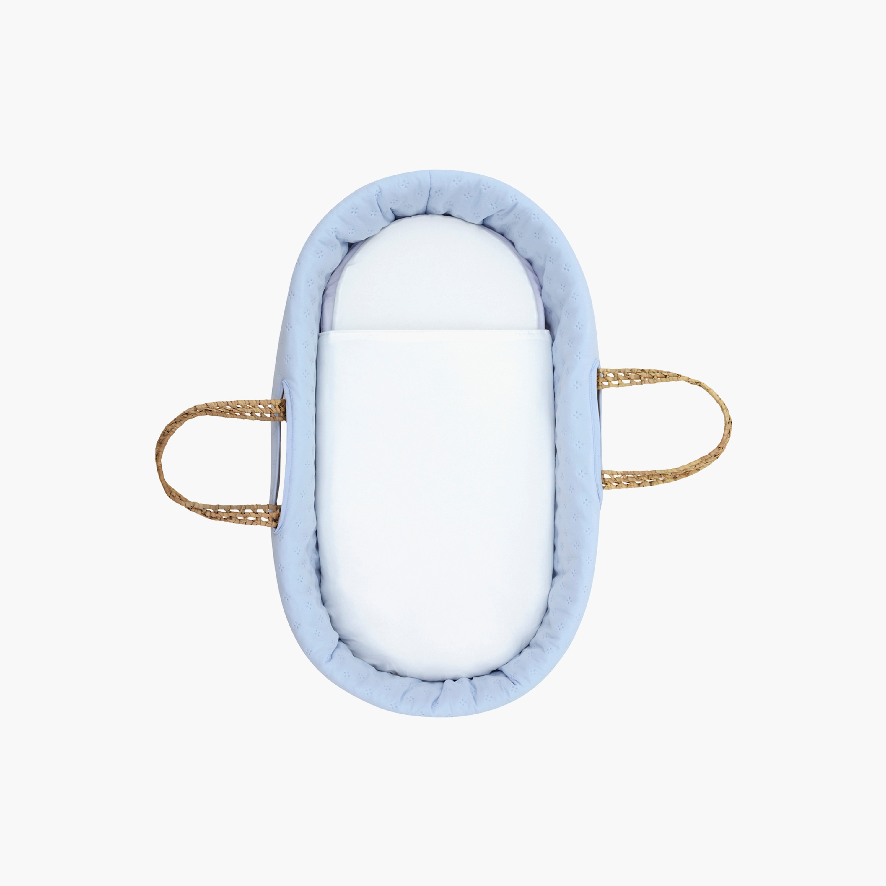 Cambrass Quilted Basket with Handles - 39x80x25 cm-baby-nursery-furniture-mosesbaskets-image-3
