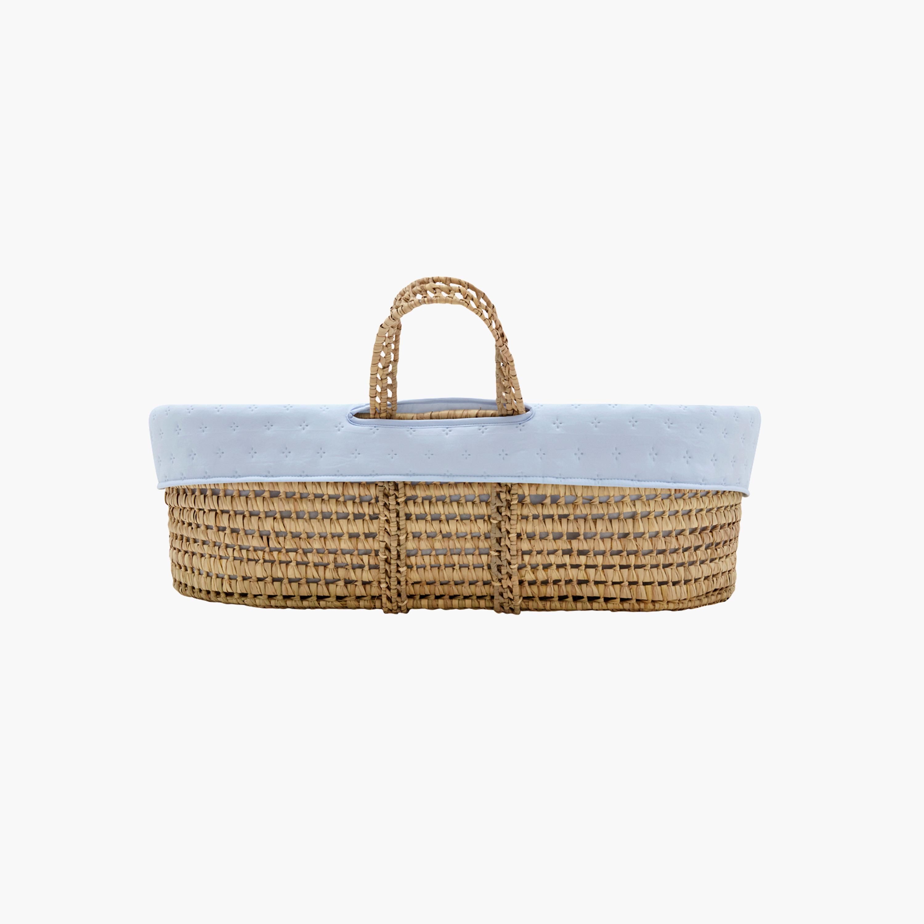 Cambrass Quilted Basket with Handles - 39x80x25 cm-baby-nursery-furniture-mosesbaskets-image-4