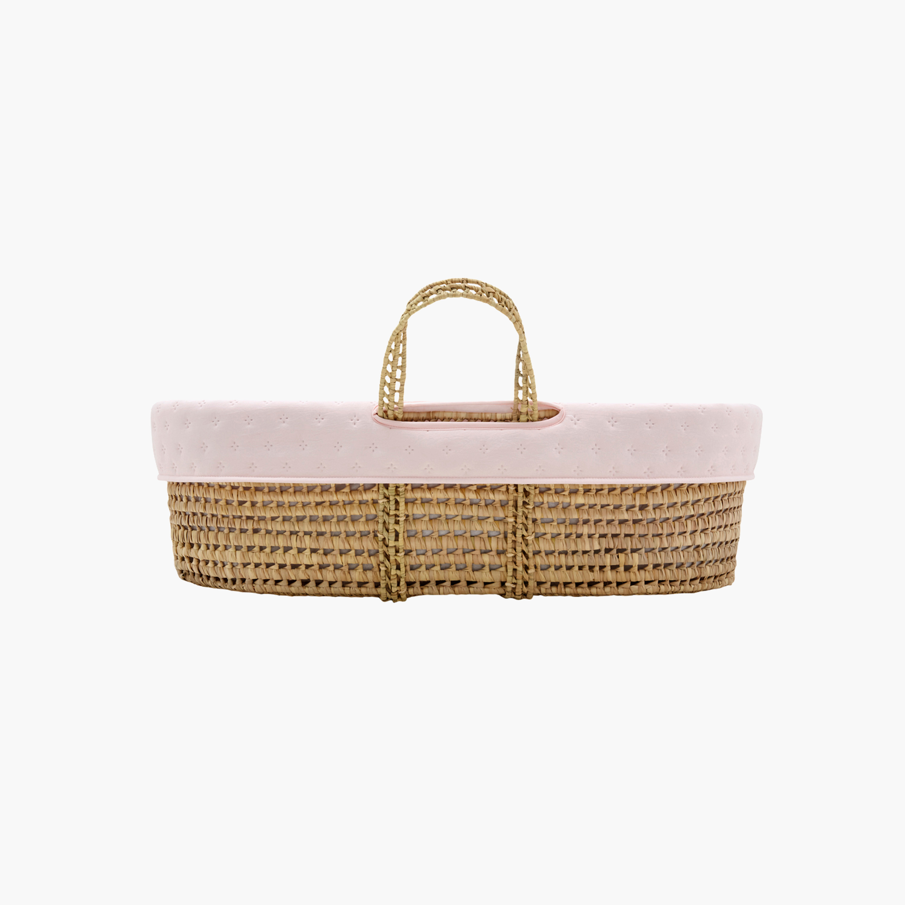 Cambrass Quilted Basket with Handles - 39x80x25 cm-baby-nursery-furniture-mosesbaskets-image-4
