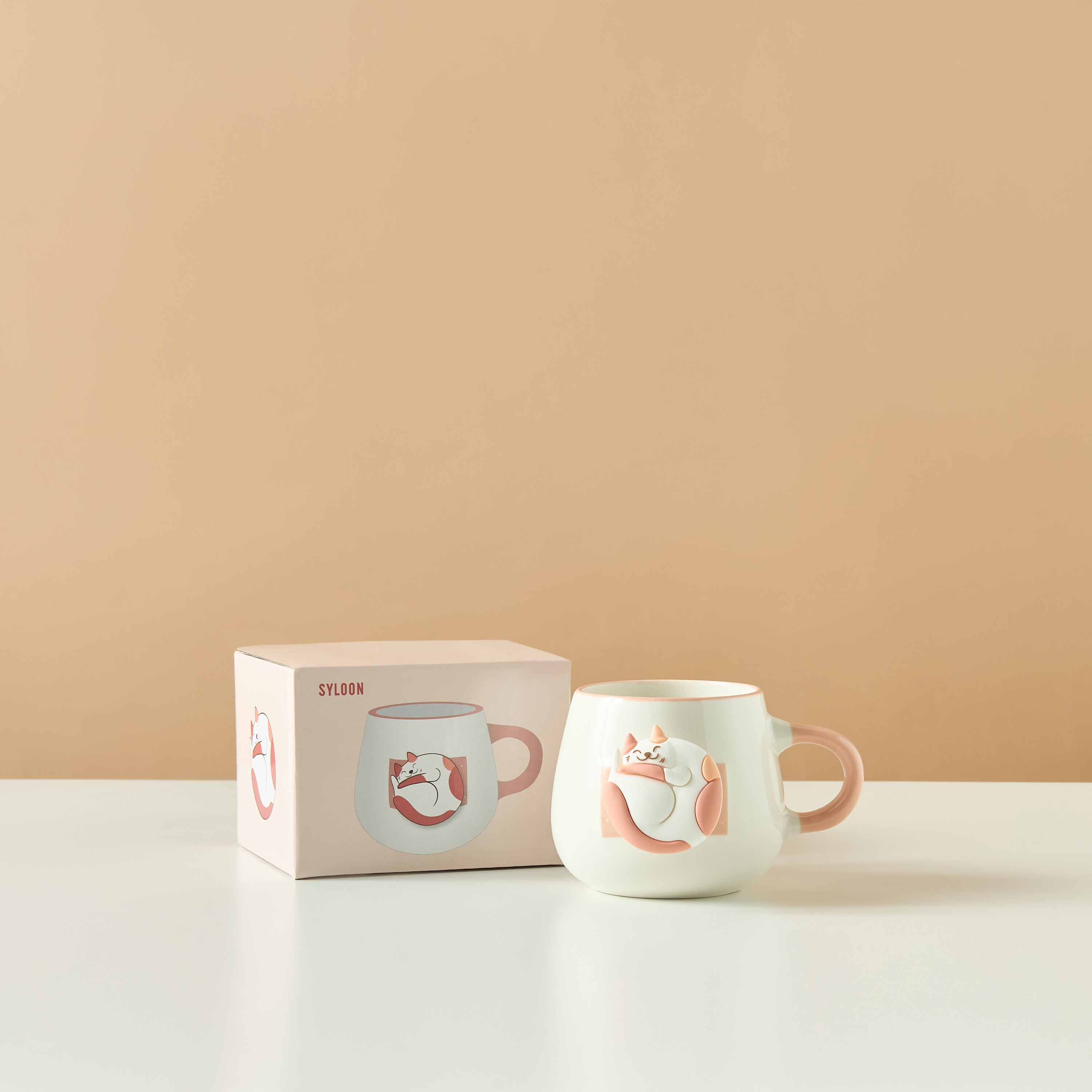 Astronaut Accent Ceramic Mug with Handle - 450 ml-household-dining-teaandcoffee-mugsandcups-image-6