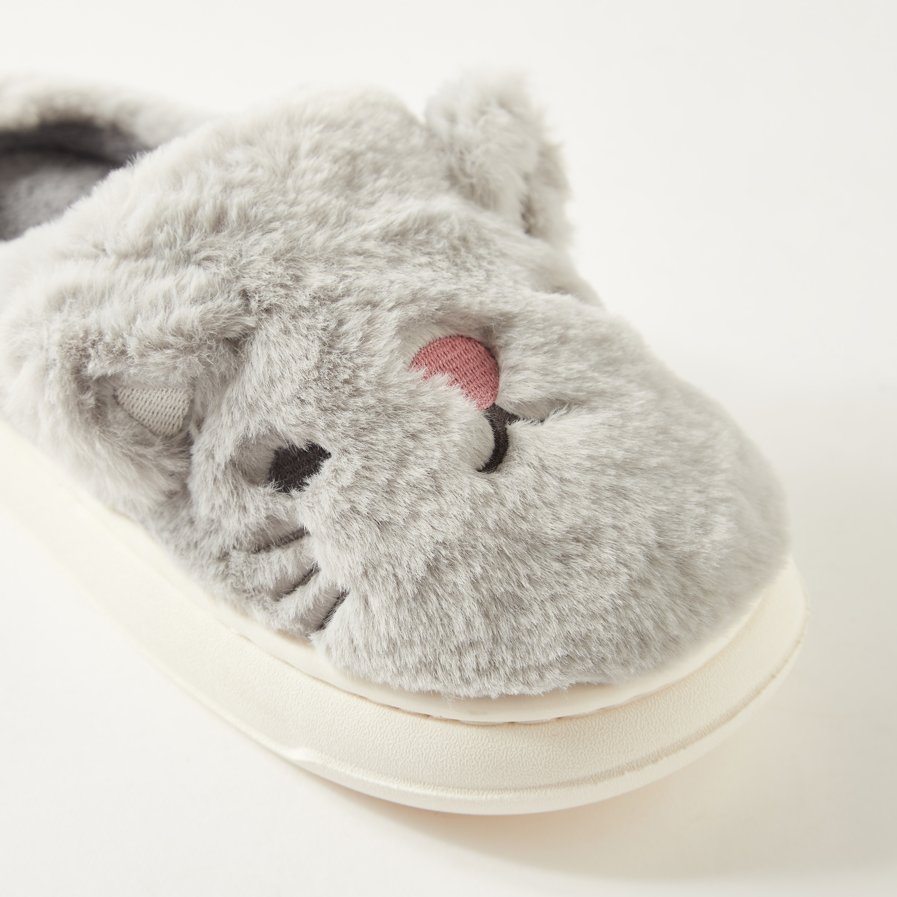 Bunny Applique Slip-On Bedroom Slippers-girls-shoes-flipflopsandslides-image-4
