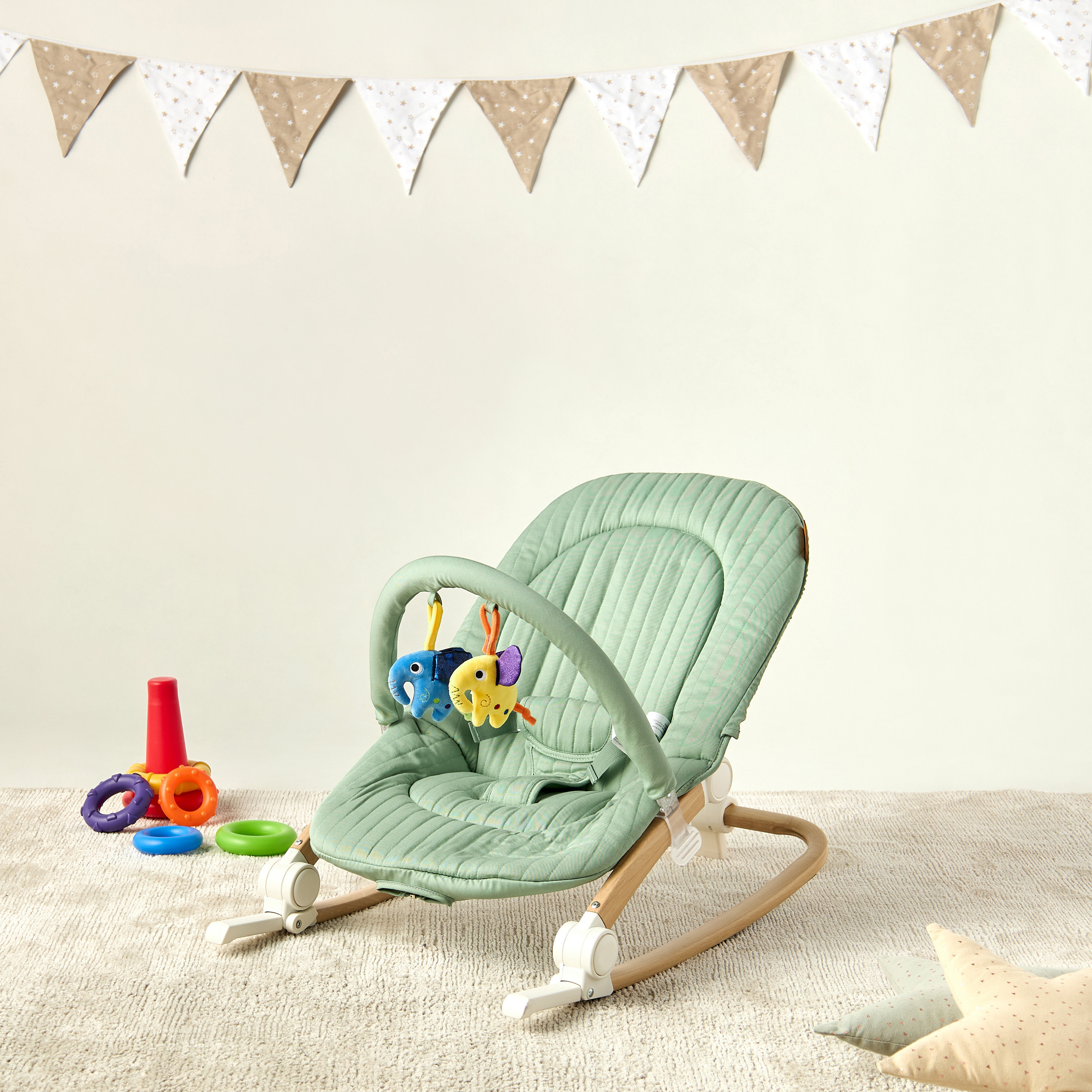 Giggles Megan Deluxe Baby Rocker-baby-infantactivity-rockers-image-1