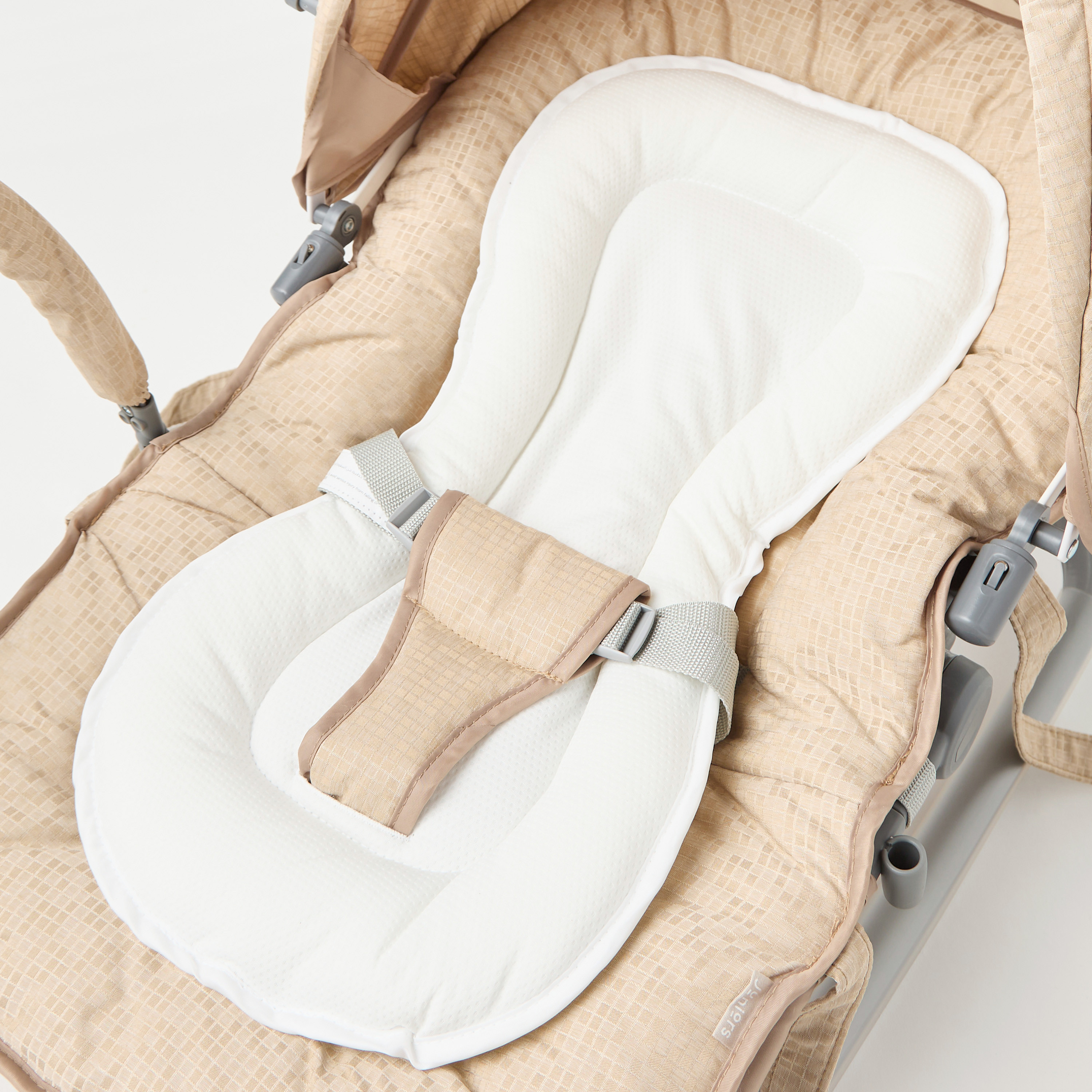 Juniors Granite Baby Rocker with Canopy and Music Toy Bar-baby-infantactivity-rockers-image-10