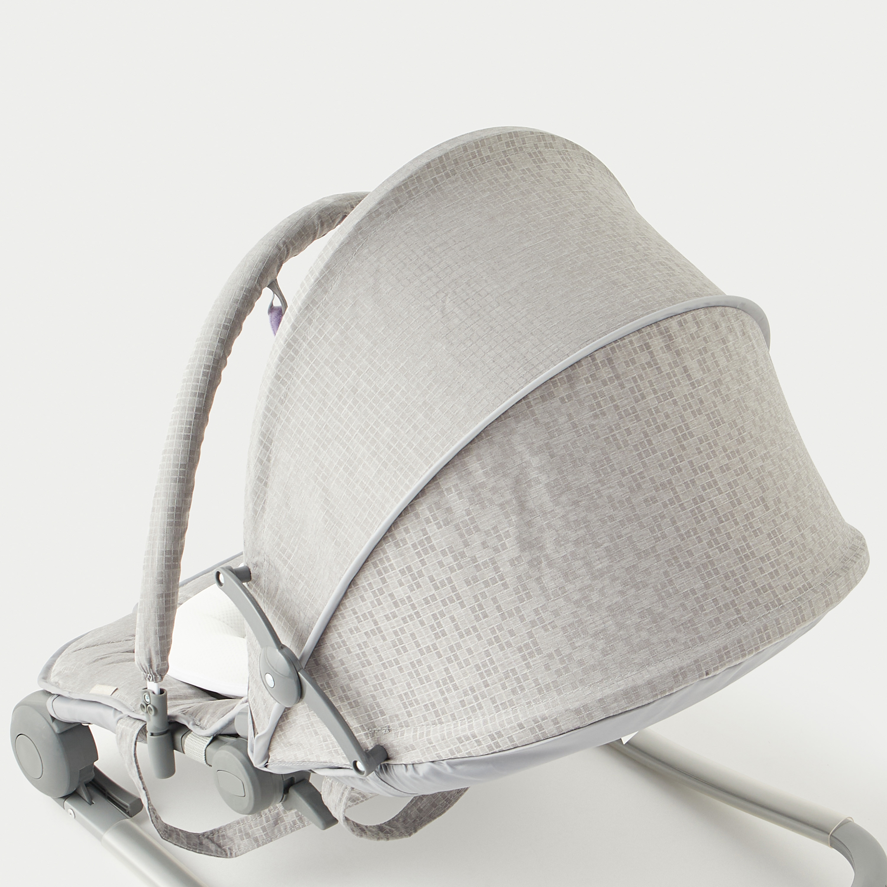 Juniors Granite Baby Rocker with Canopy and Music Toy Bar-baby-infantactivity-rockers-image-11