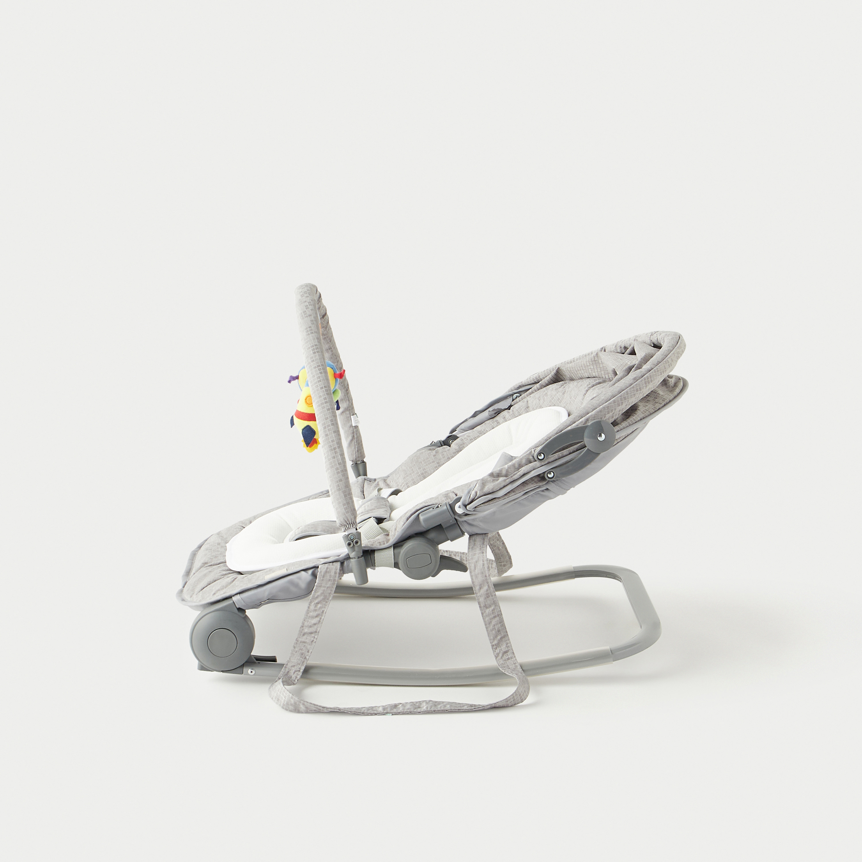 Juniors Granite Baby Rocker with Canopy and Music Toy Bar-baby-infantactivity-rockers-image-5