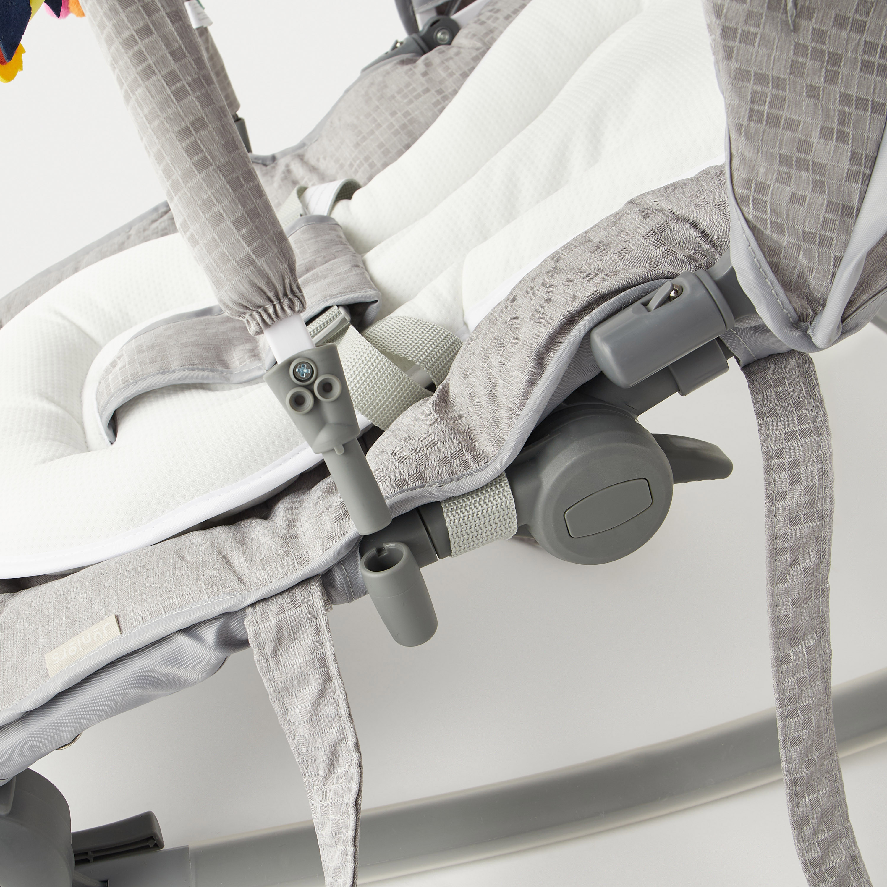 Juniors Granite Baby Rocker with Canopy and Music Toy Bar-baby-infantactivity-rockers-image-9