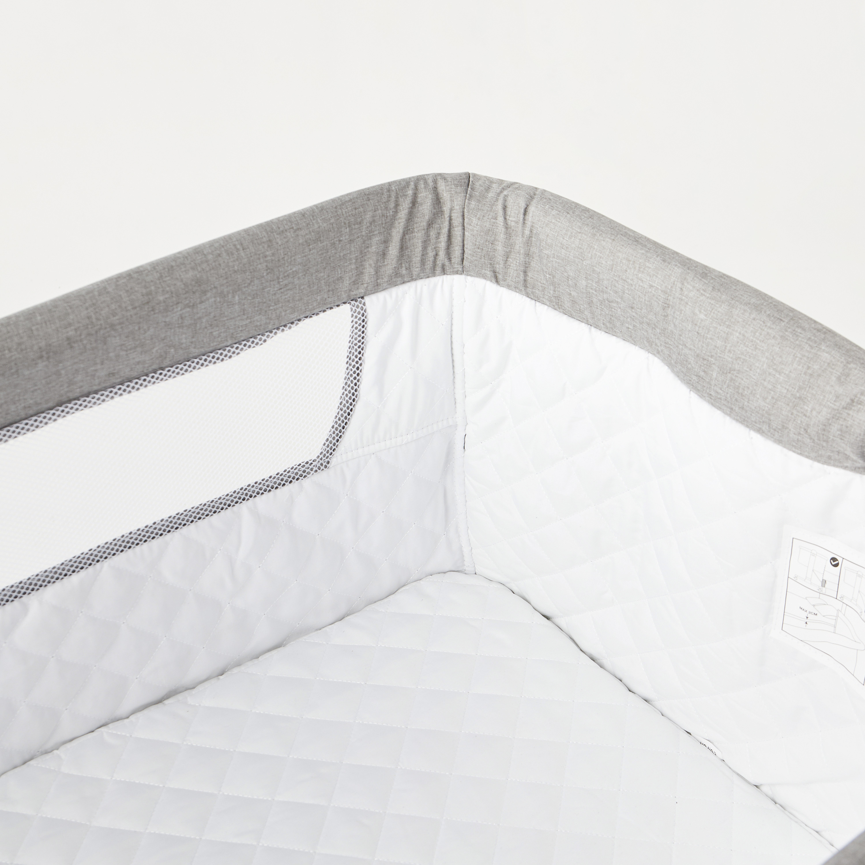 مهد رضّع بـ7 مستويات ارتفاع قابلة للتعديل بيرسي من جونيورز -baby-nursery-furniture-cribsandbeds-bassinets-image-13