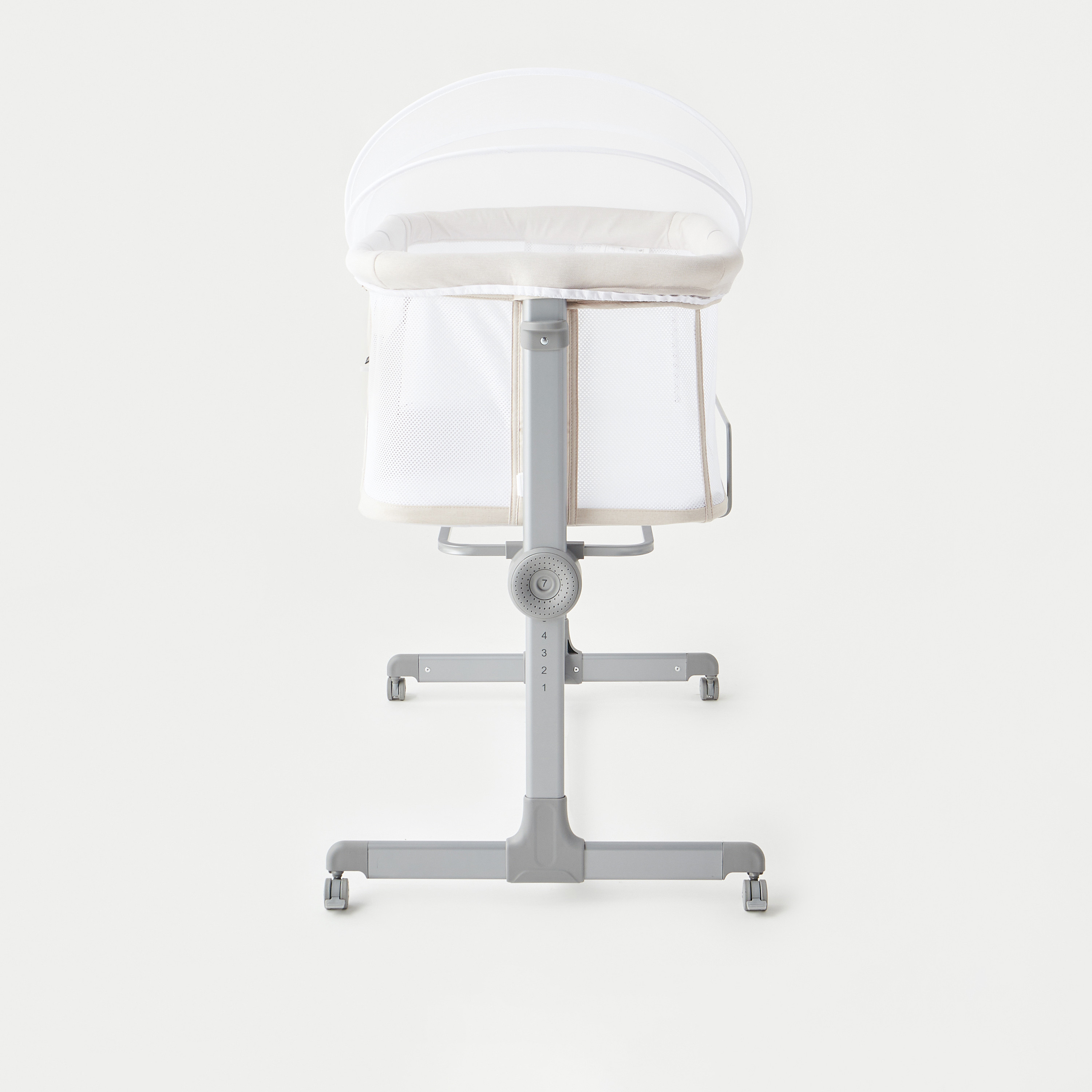 سرير جانبي قابل لتعديل الارتفاع باركر من جونيورز-baby-nursery-furniture-cribsandbeds-bassinets-image-1