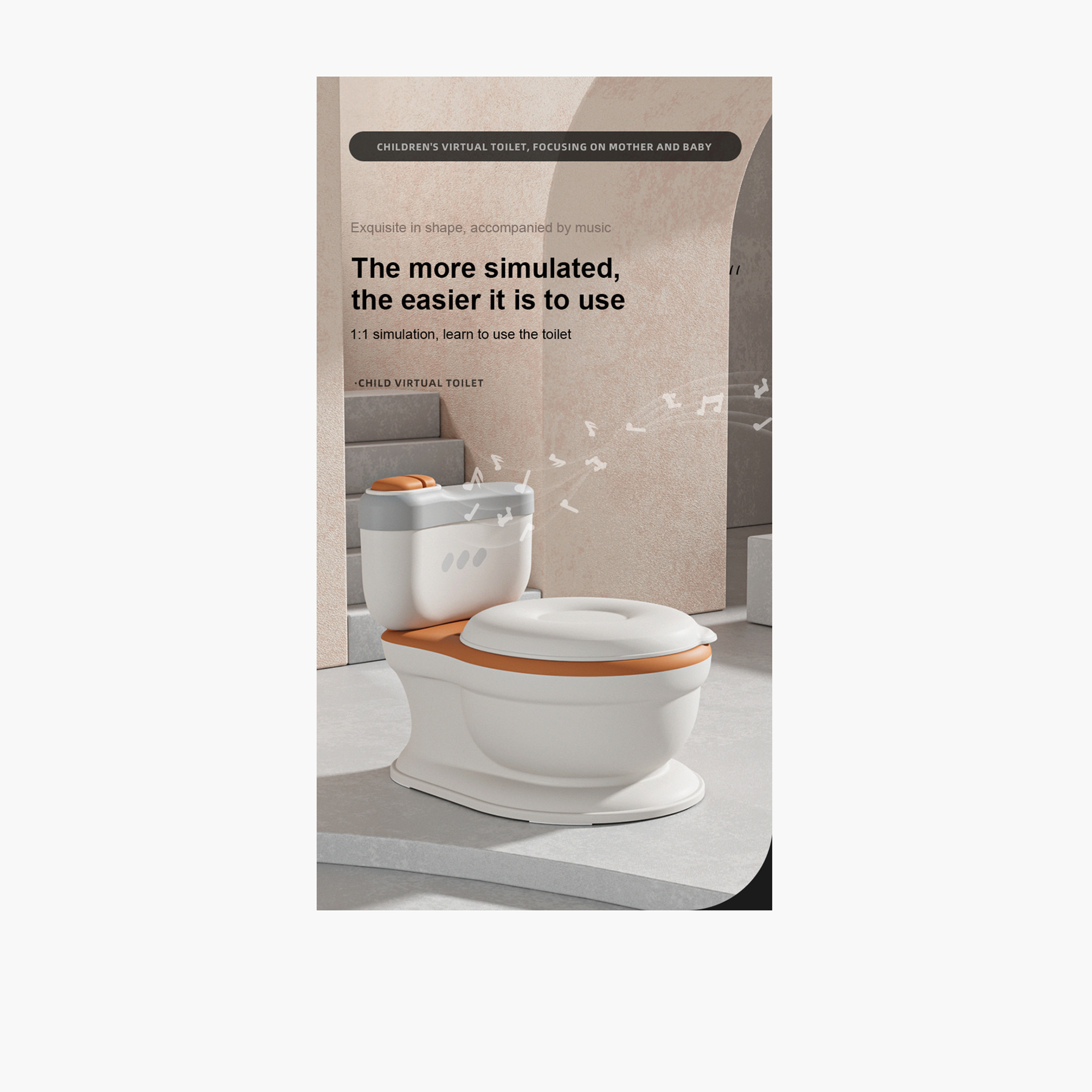 Juniors Alfie Potty Seat with Flushing Sound-baby-diapering-pottytraining-image-4