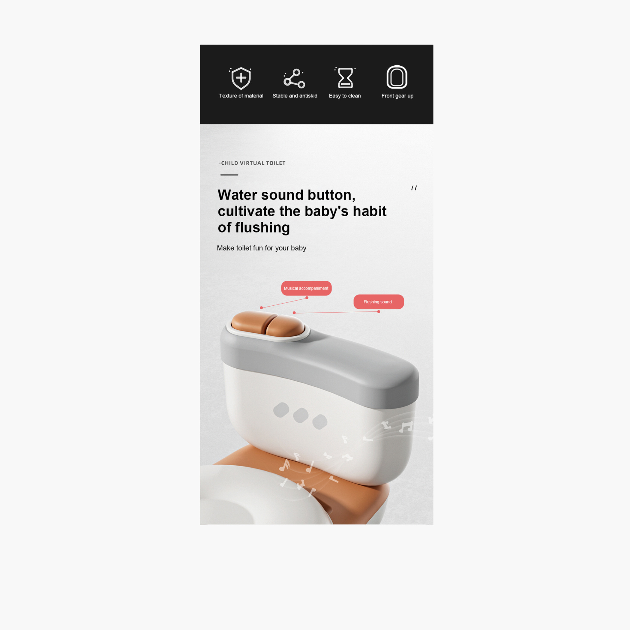 Juniors Alfie Potty Seat with Flushing Sound-baby-diapering-pottytraining-image-5