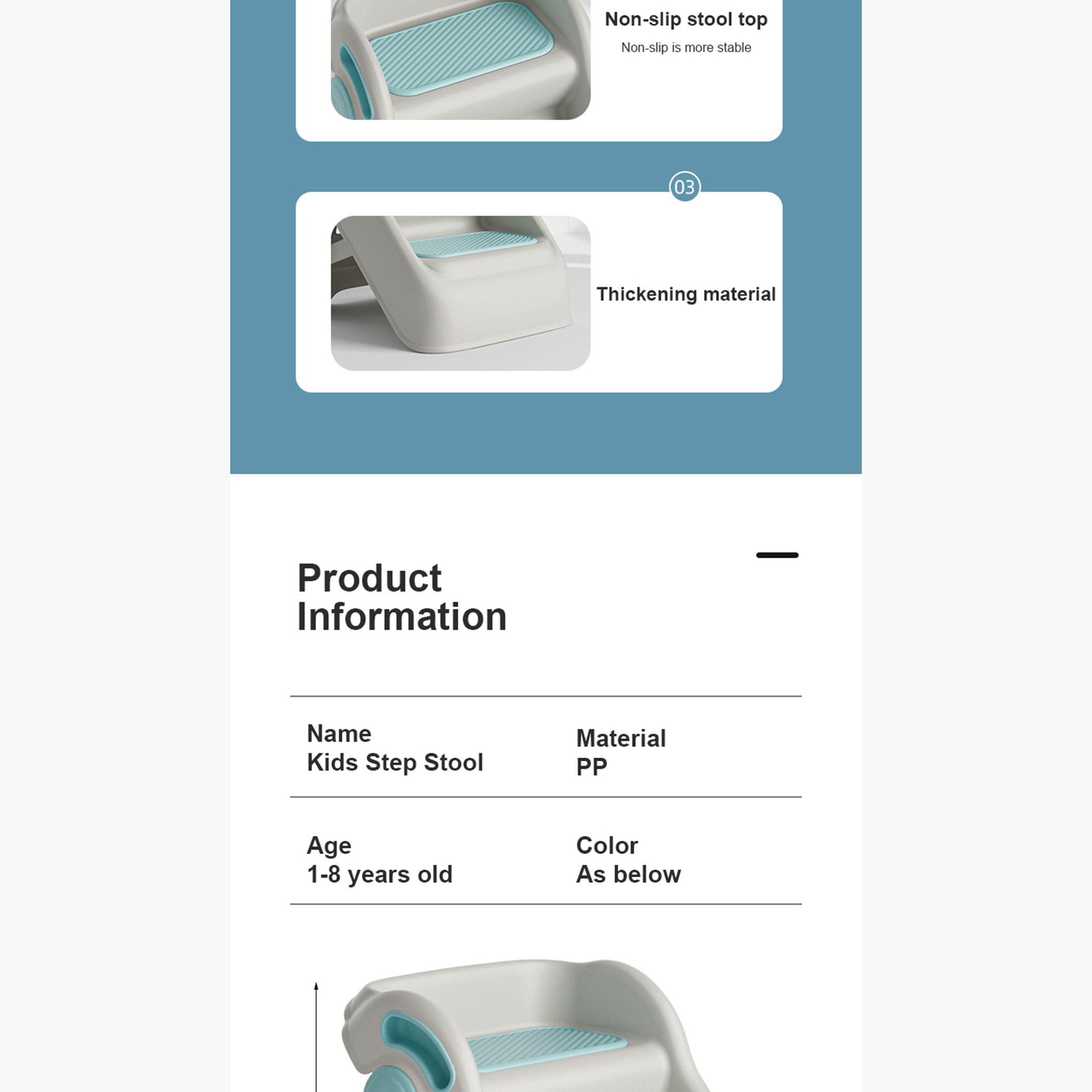 Juniors Levy Step Ladder Stool-baby-diapering-pottytraining-image-2