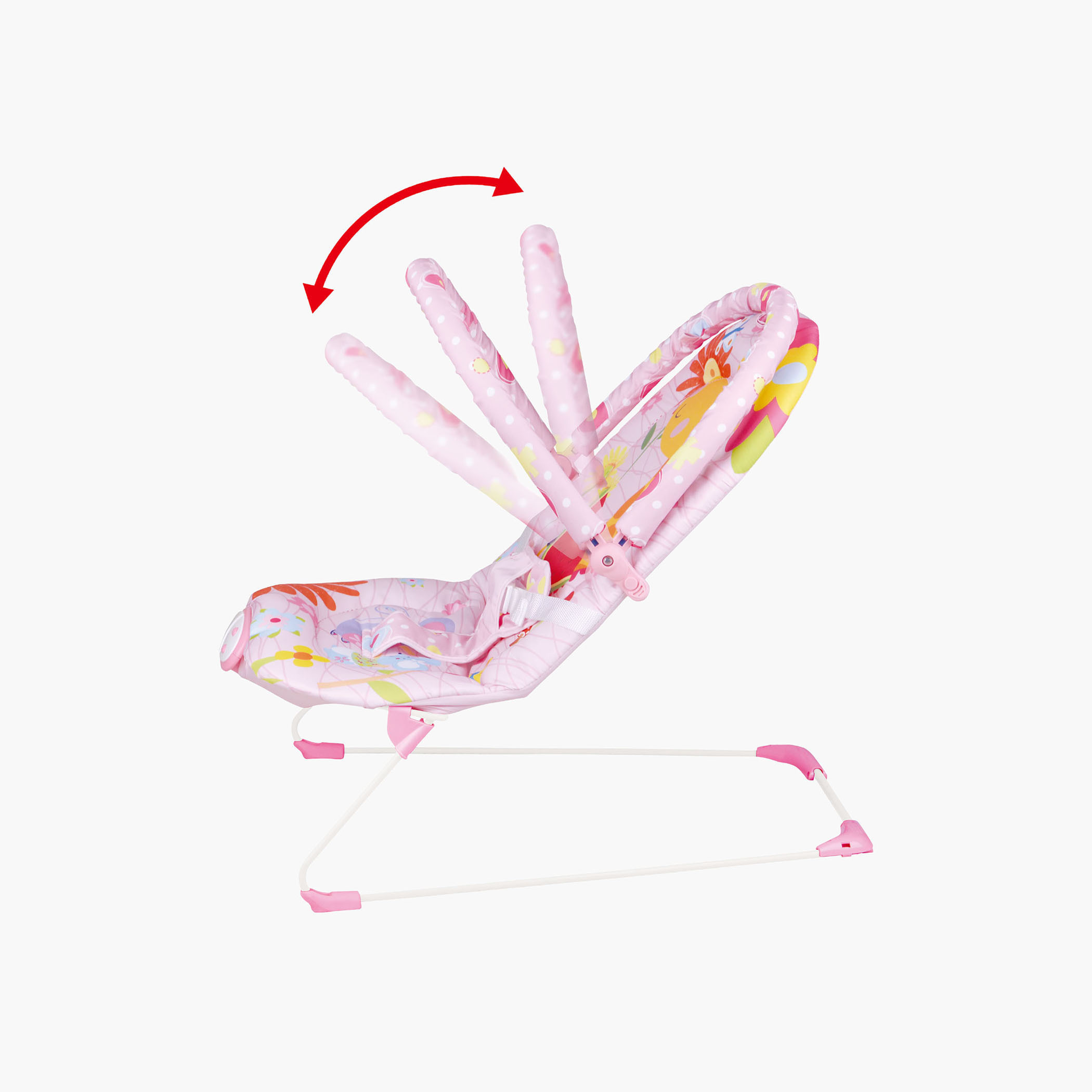 Juniors Adan Printed Baby Bouncer with Music-baby-infantactivity-bouncers-image-5